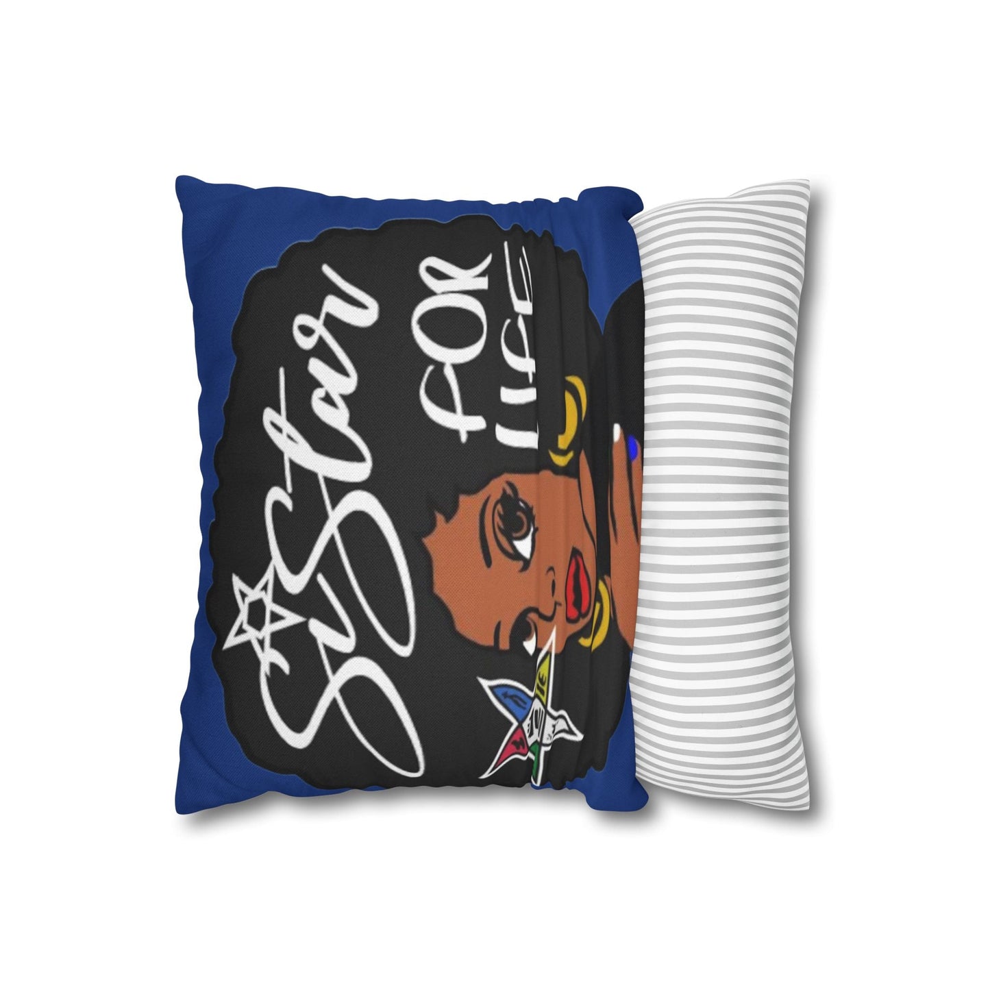 OES Spun Polyester Square Pillow Case Printify