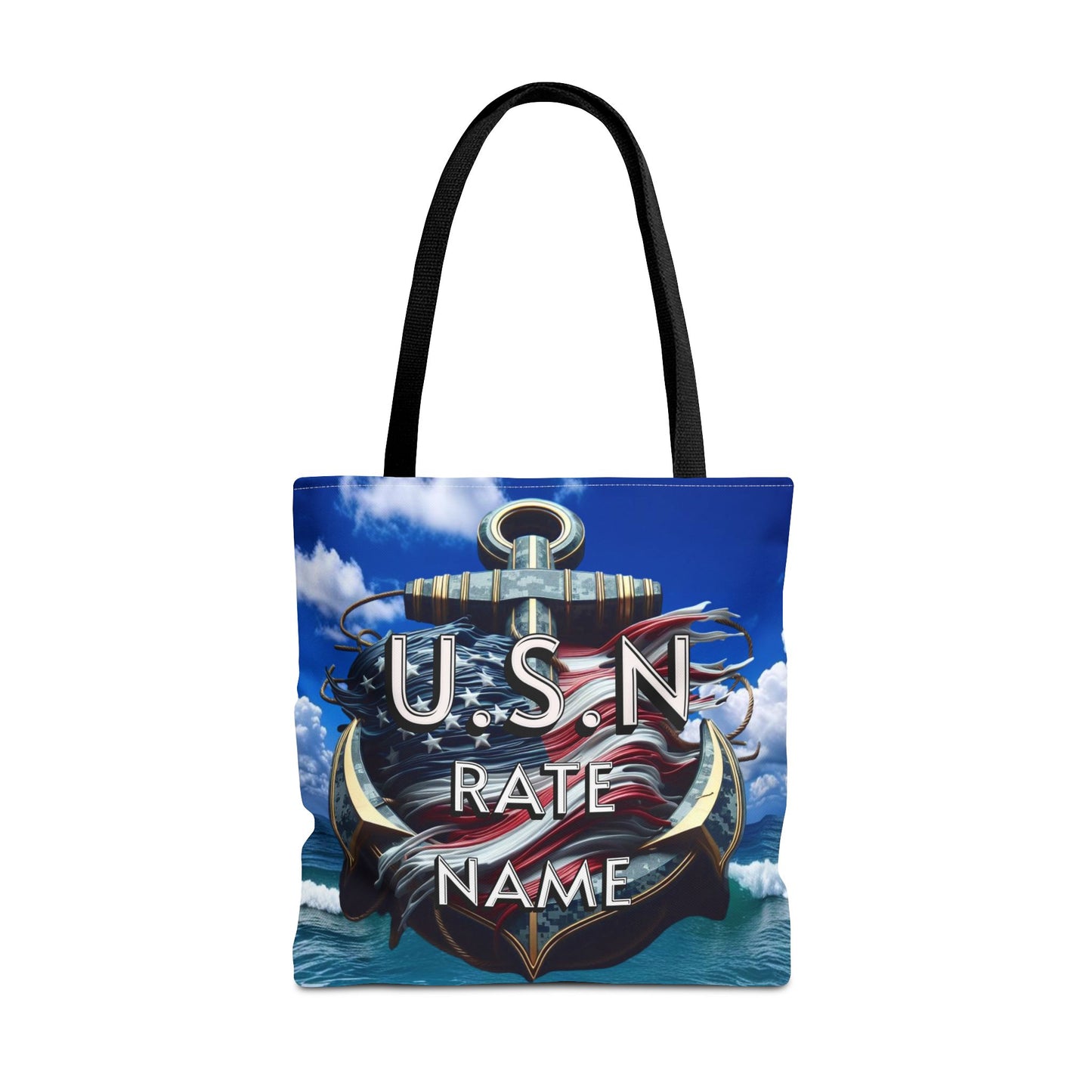 Navy Chief Tote Bag - Nautical Shoulder Bag, Beach Tote, Everyday Purse, Gifts for Navy Chief, Sailor Tote - Nineteen 29 Kustom