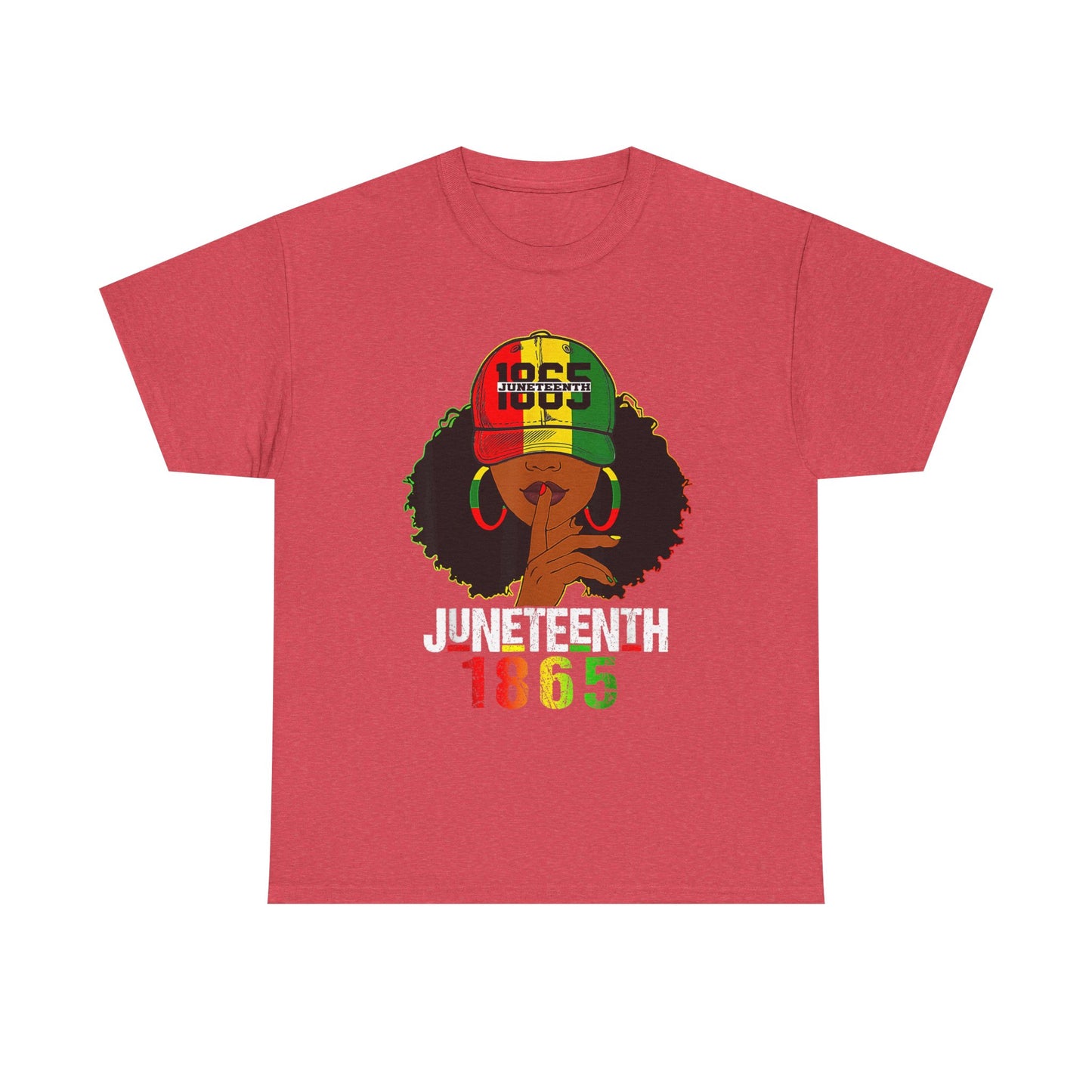 Vintage Afrocentric Unisex Tee, Rastafarian Style T-Shirt, 1865 Design, Black Culture Apparel, Gift for Cultural Celebrations - Nineteen 29 Kustom