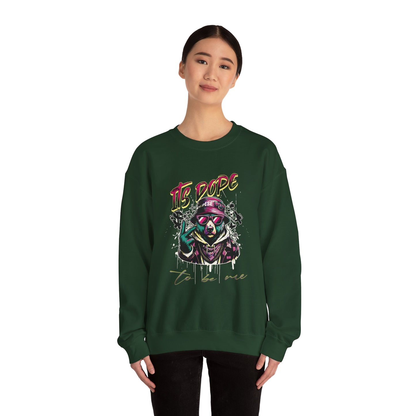 It's Dope to be me Heavy Blend™ Crewneck Sweatshirt - Nineteen 29 Kustom
