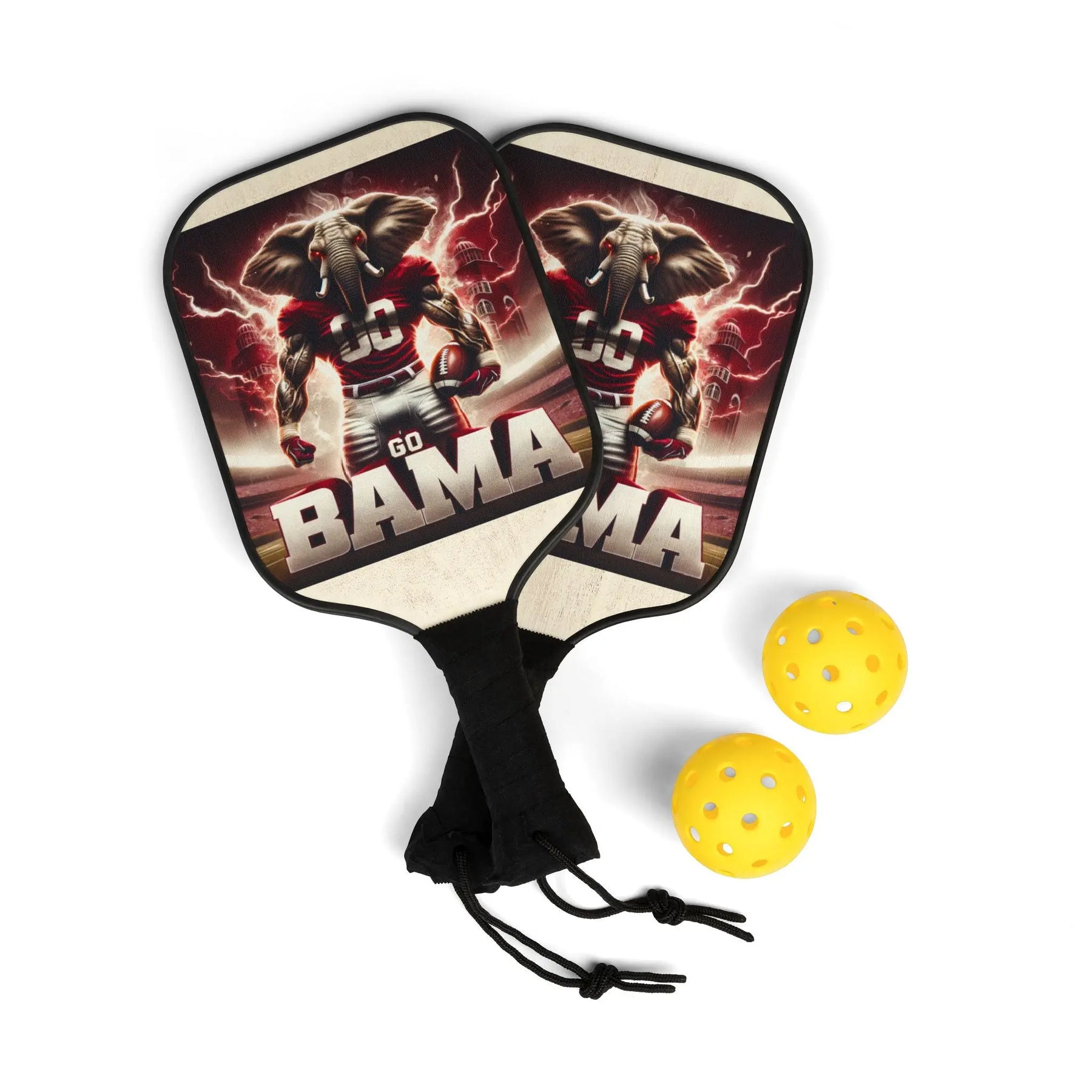 Ultimate Outdoor Sports Kit - Paddles, Balls, Carrying Bag Included Printify