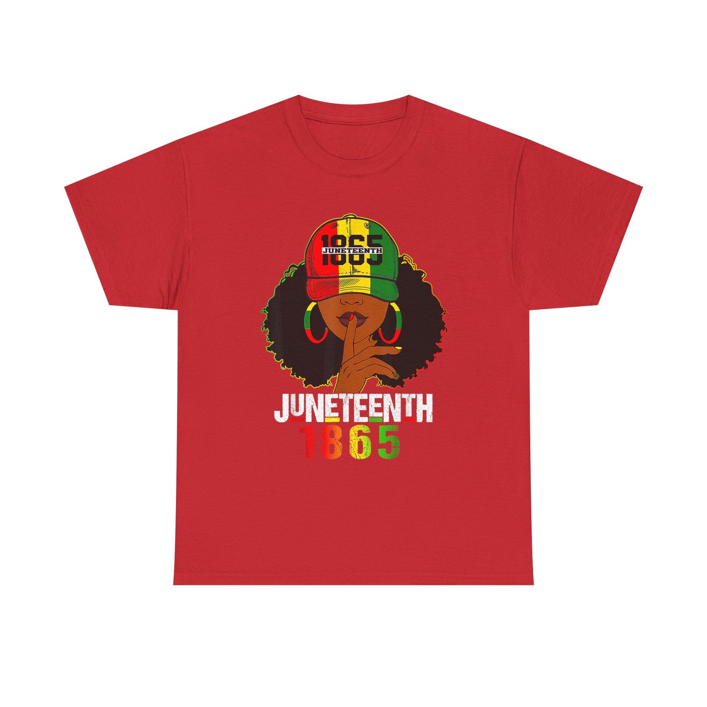 Vintage Afrocentric Unisex Tee, Rastafarian Style T-Shirt, 1865 Design, Black Culture Apparel, Gift for Cultural Celebrations - Nineteen 29 Kustom