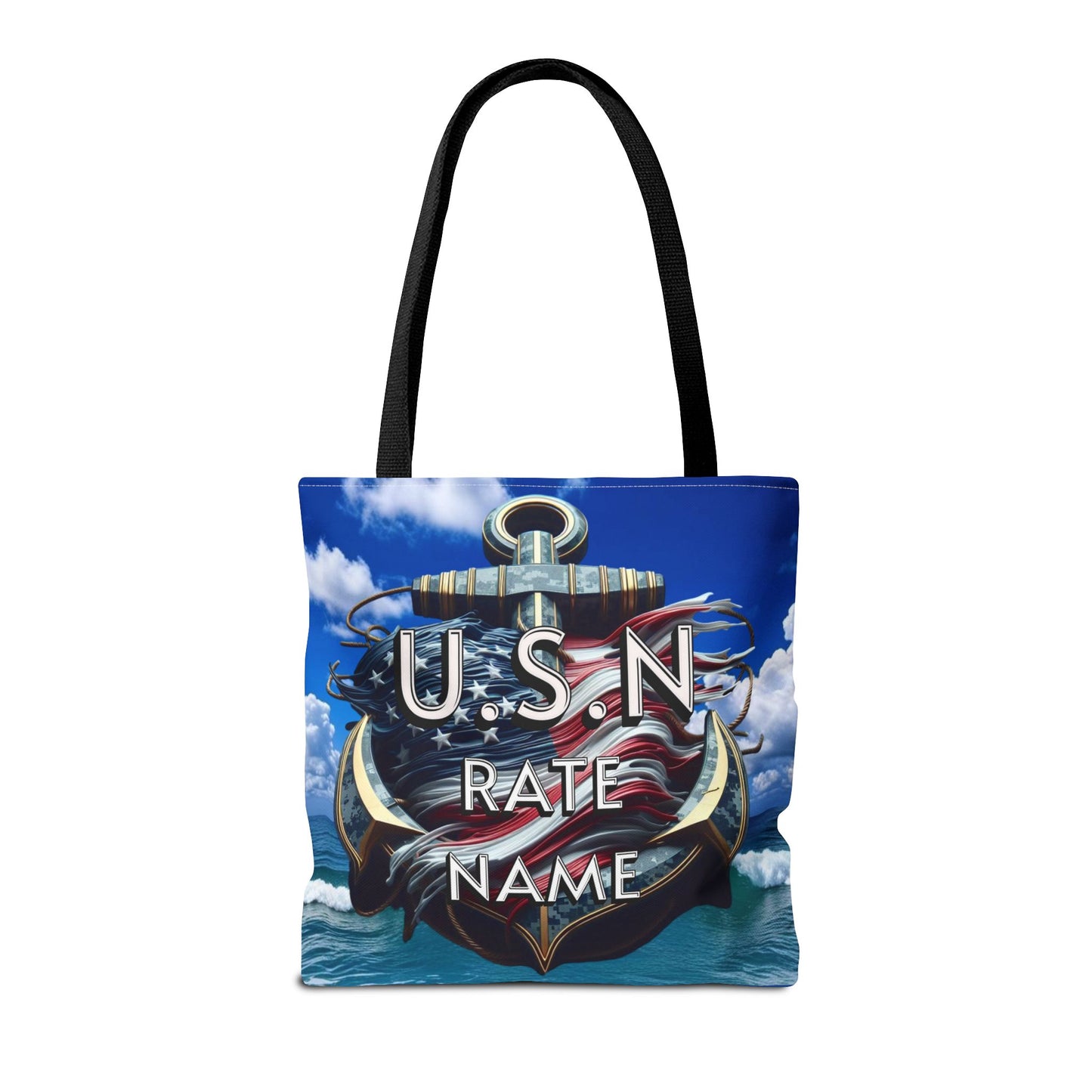 Navy Chief Tote Bag - Nautical Shoulder Bag, Beach Tote, Everyday Purse, Gifts for Navy Chief, Sailor Tote - Nineteen 29 Kustom