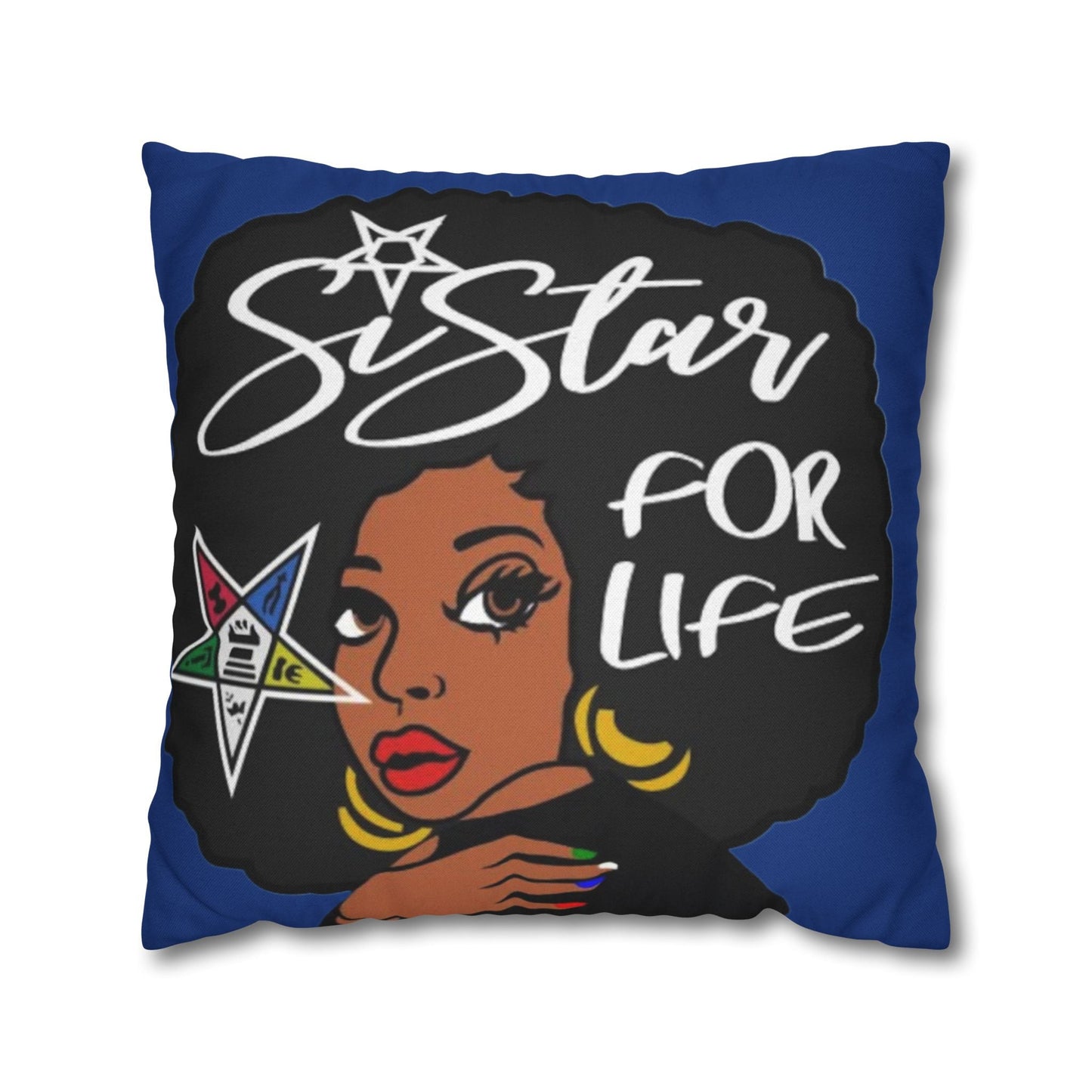 OES Spun Polyester Square Pillow Case Printify