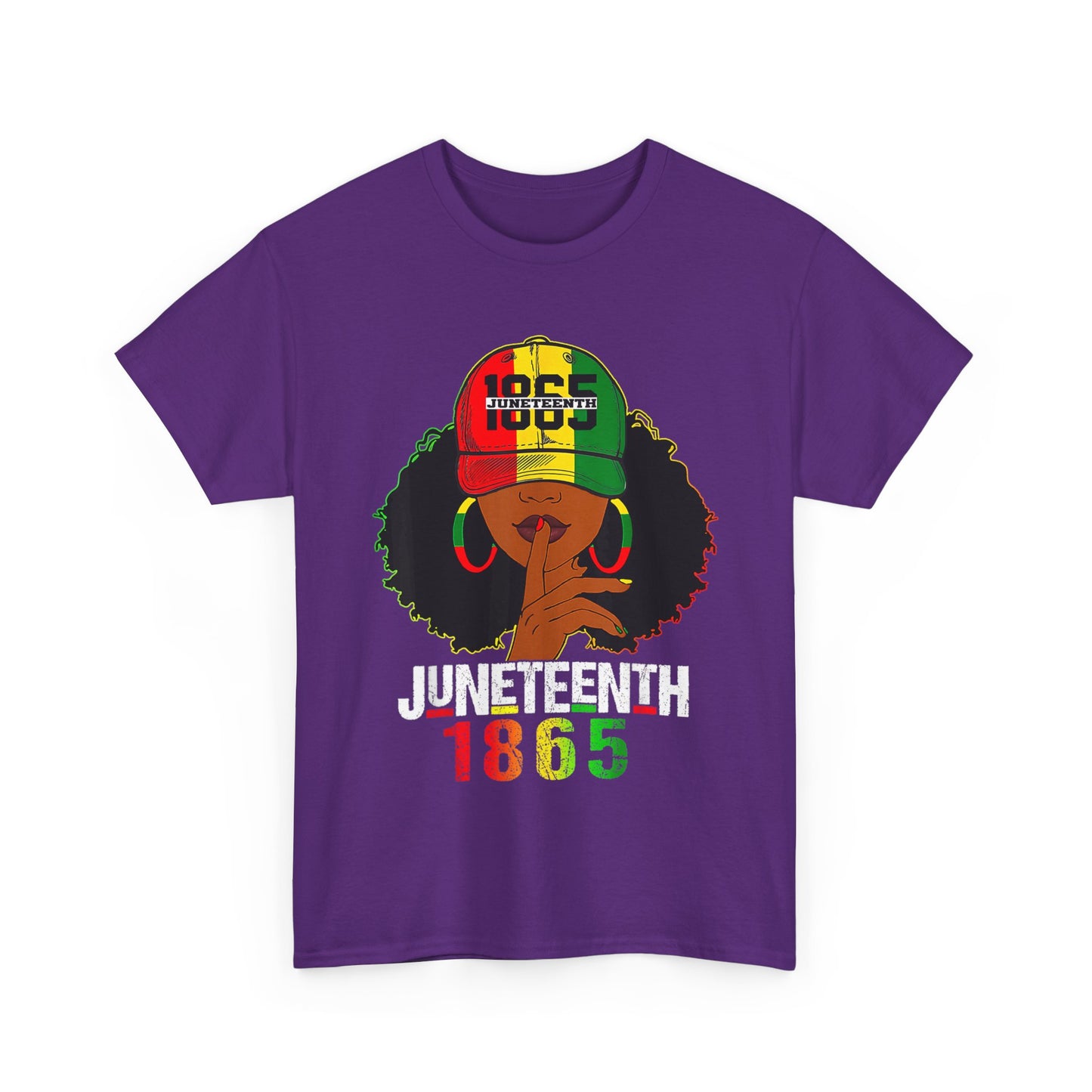 Vintage Afrocentric Unisex Tee, Rastafarian Style T-Shirt, 1865 Design, Black Culture Apparel, Gift for Cultural Celebrations - Nineteen 29 Kustom