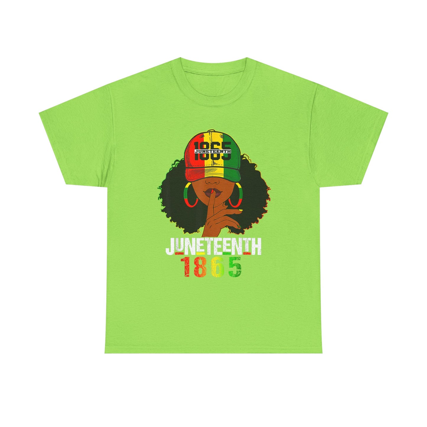 Vintage Afrocentric Unisex Tee, Rastafarian Style T-Shirt, 1865 Design, Black Culture Apparel, Gift for Cultural Celebrations - Nineteen 29 Kustom