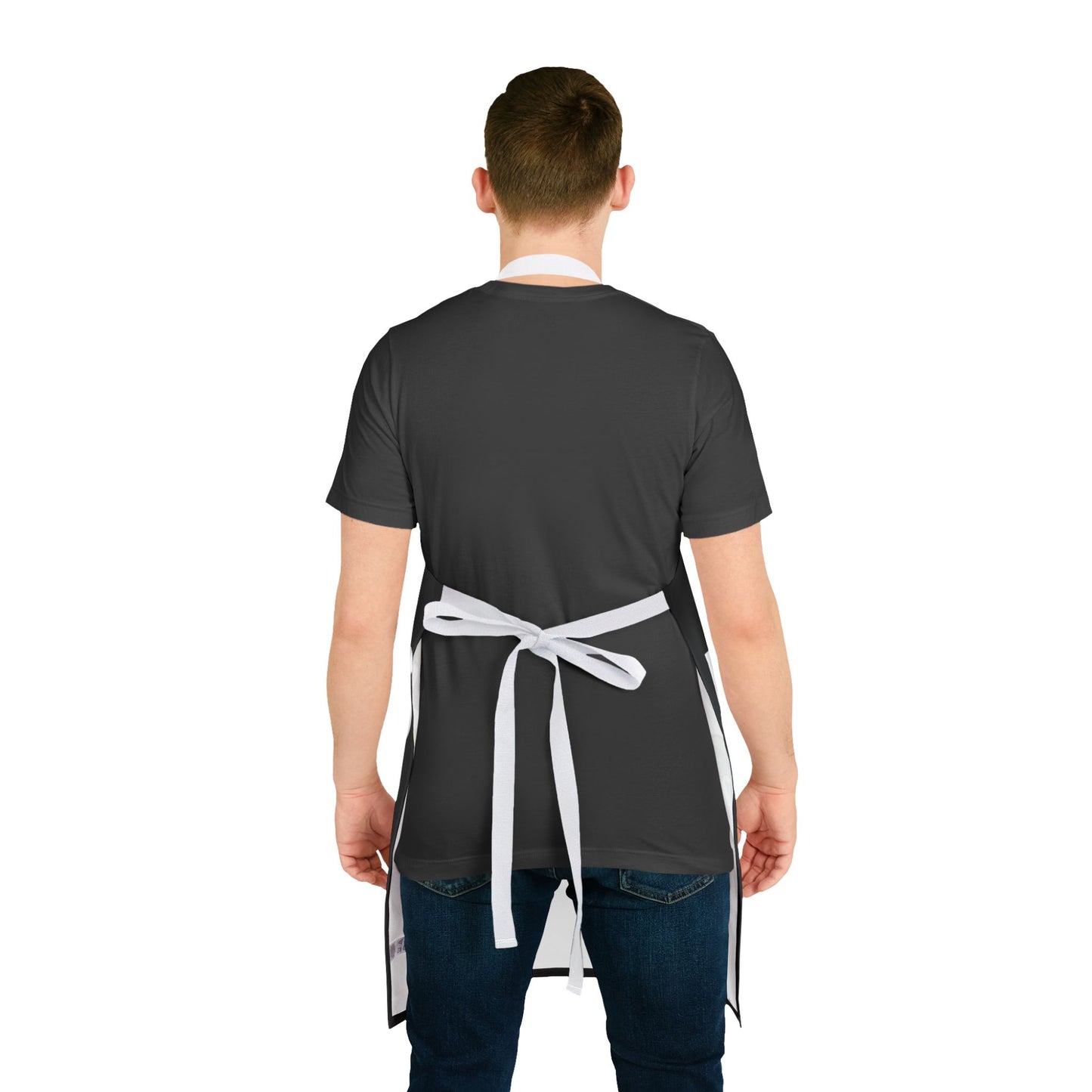 Dad's Supporting Apron - Funny Cooking Gift for Father's Day, BBQs, Grilling, Kitchen Decor, Unique Dad Gift, Chef Apron - Nineteen 29 Kustom