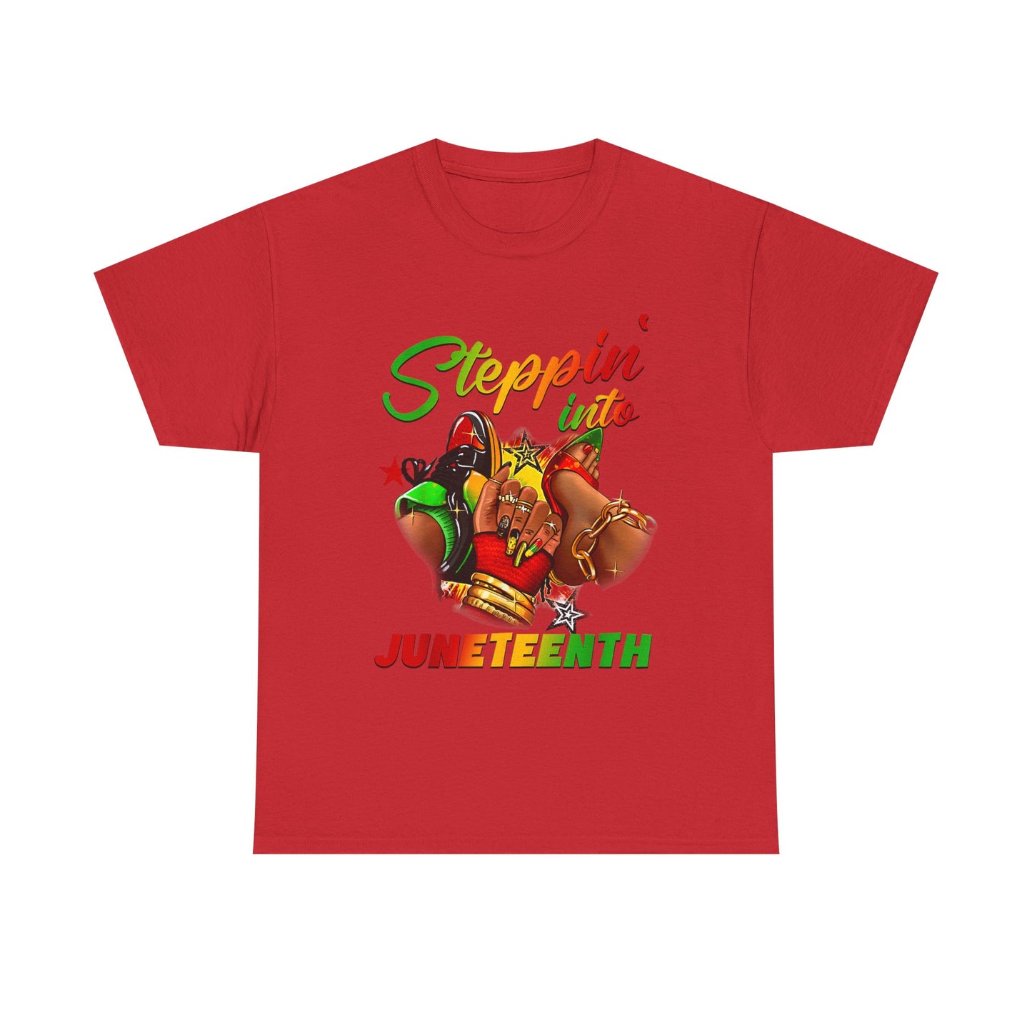 Juneteenth Heavy Cotton Tee, Celebrate Freedom, Black History Month Shirt, Unisex Graphic Tee, Perfect for Parties, Gifts - Nineteen 29 Kustom