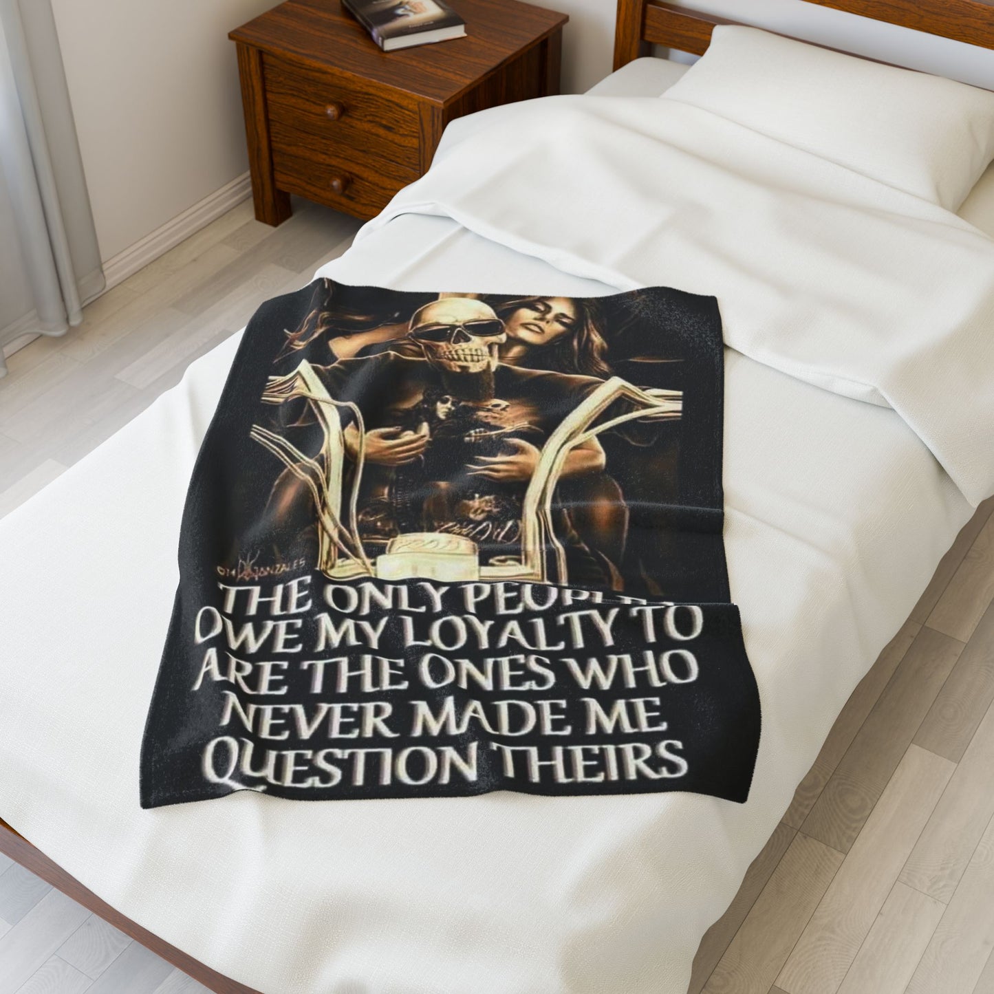 Velveteen Plush Blanket - Nineteen 29 Kustom