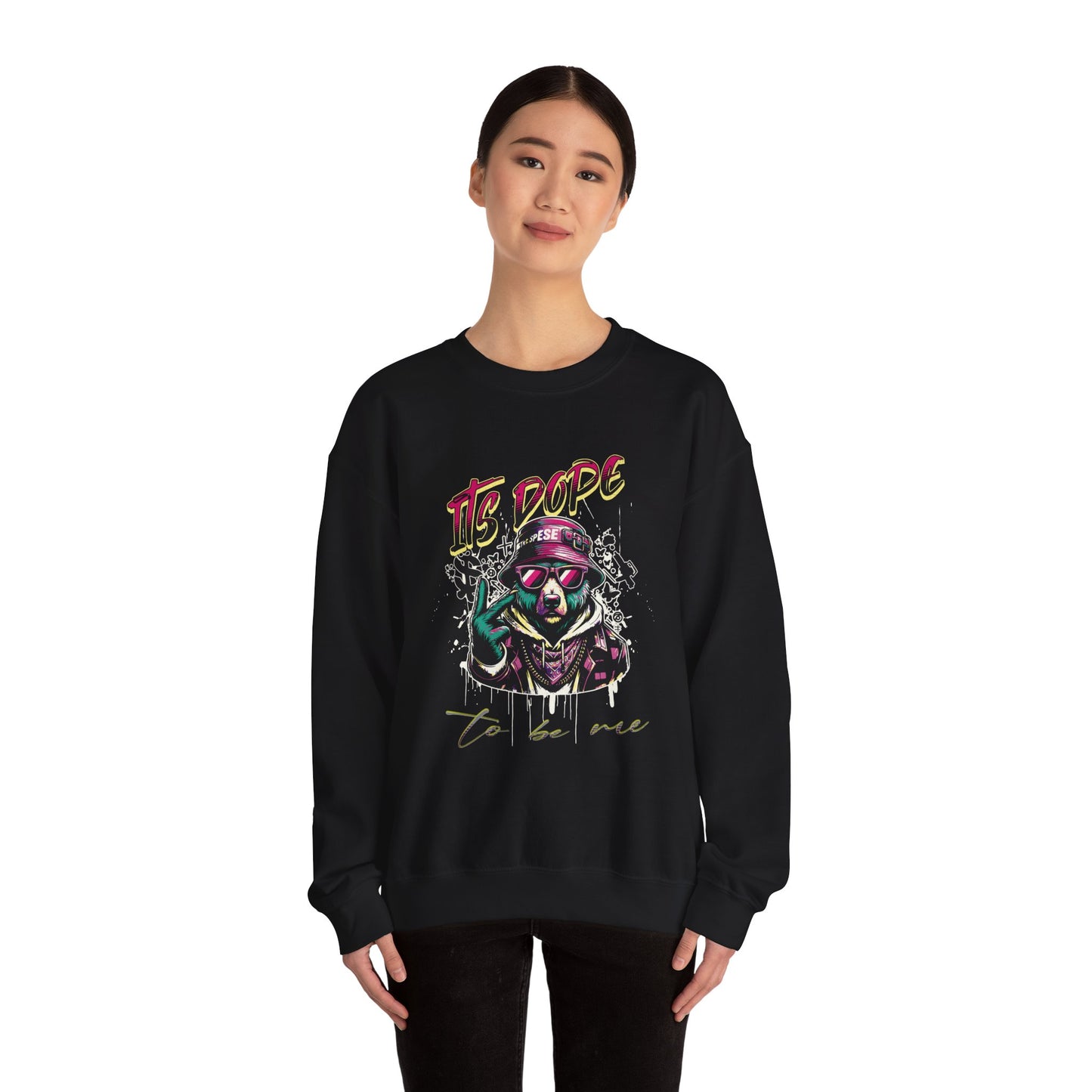 It's Dope to be me Heavy Blend™ Crewneck Sweatshirt - Nineteen 29 Kustom