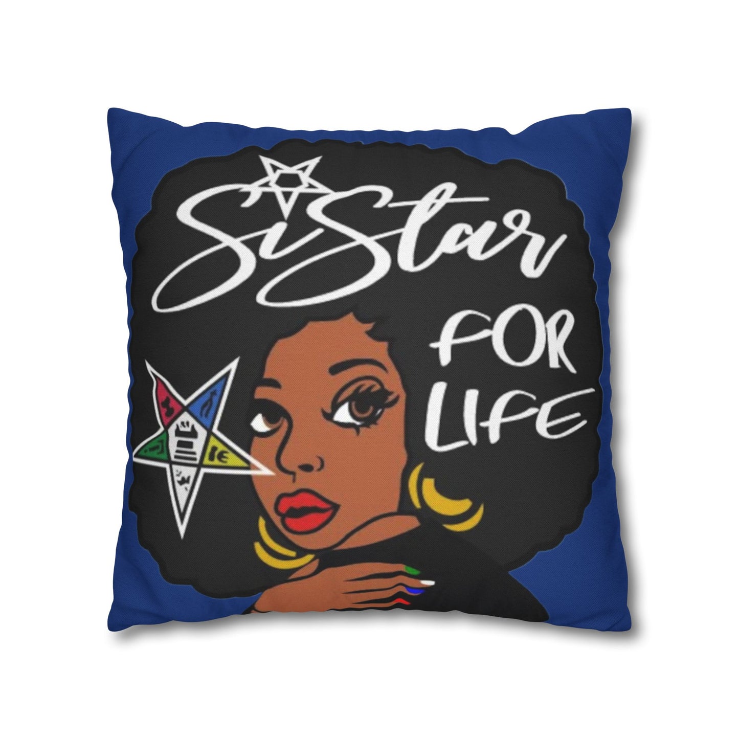 OES Spun Polyester Square Pillow Case - Nineteen 29 Kustom