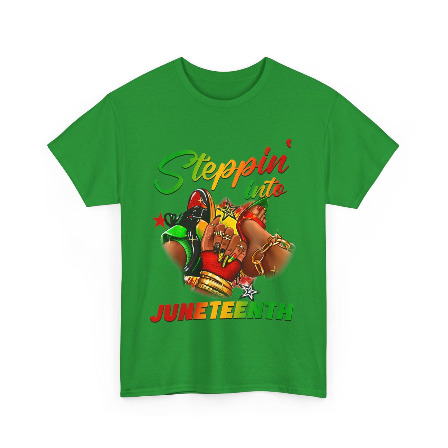 Juneteenth Heavy Cotton Tee, Celebrate Freedom, Black History Month Shirt, Unisex Graphic Tee, Perfect for Parties, Gifts - Nineteen 29 Kustom
