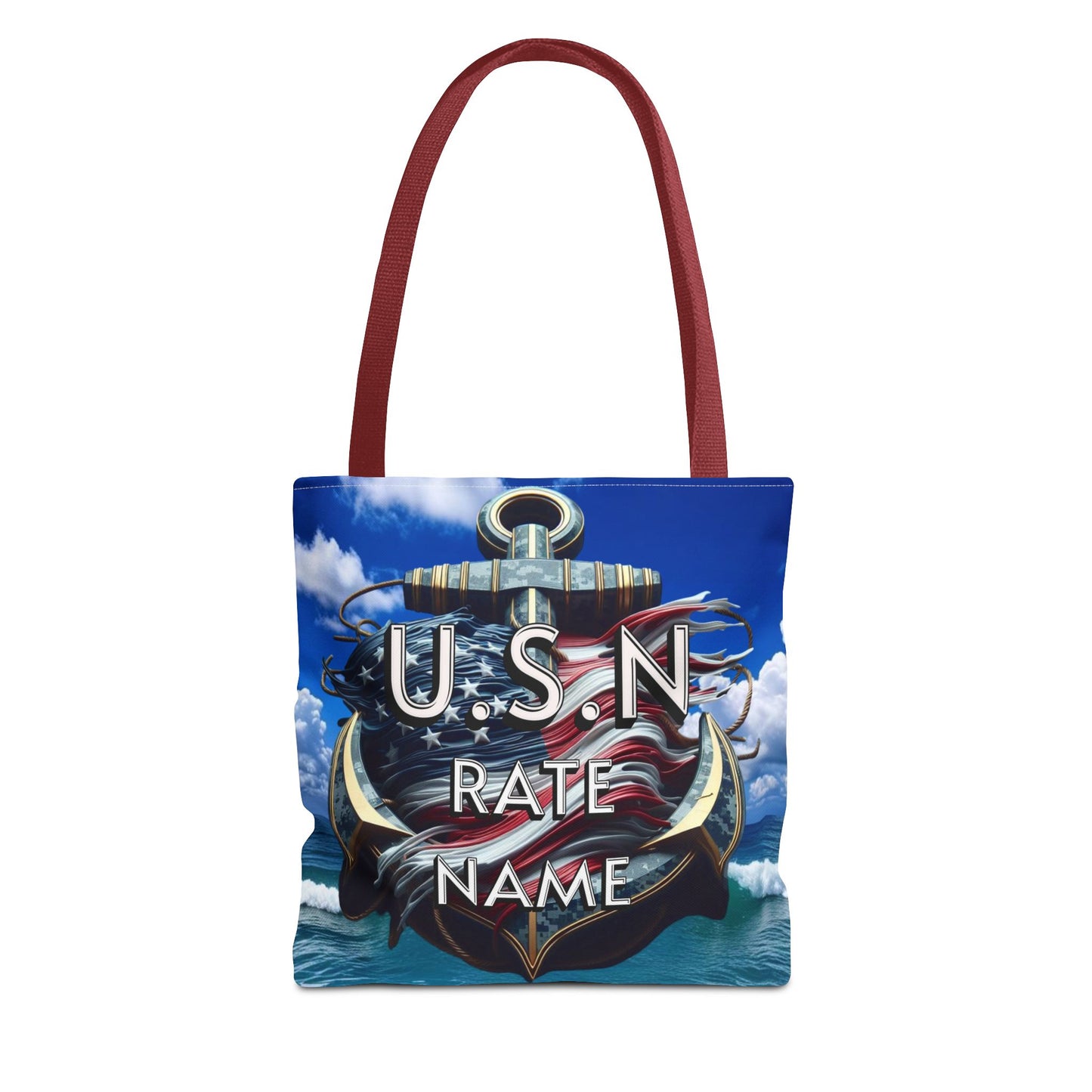 Navy Chief Tote Bag - Nautical Shoulder Bag, Beach Tote, Everyday Purse, Gifts for Navy Chief, Sailor Tote - Nineteen 29 Kustom