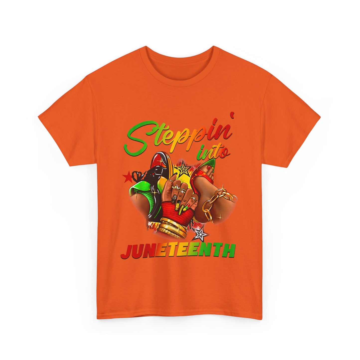 Juneteenth Heavy Cotton Tee, Celebrate Freedom, Black History Month Shirt, Unisex Graphic Tee, Perfect for Parties, Gifts - Nineteen 29 Kustom