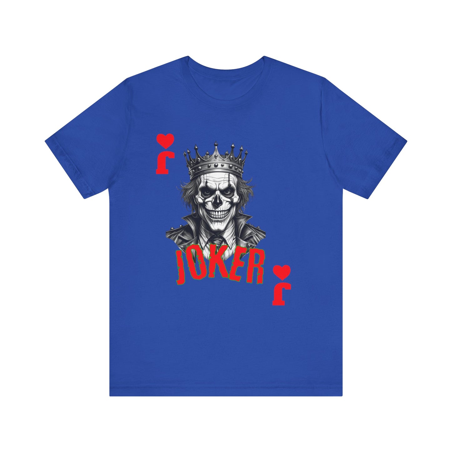 Joker Graphic Tee, Unisex T-Shirt for Fans, Casual Wear, Gift for Birthdays, Halloween Costume, Superhero Theme, Graphic Novel Style - Nineteen 29 Kustom