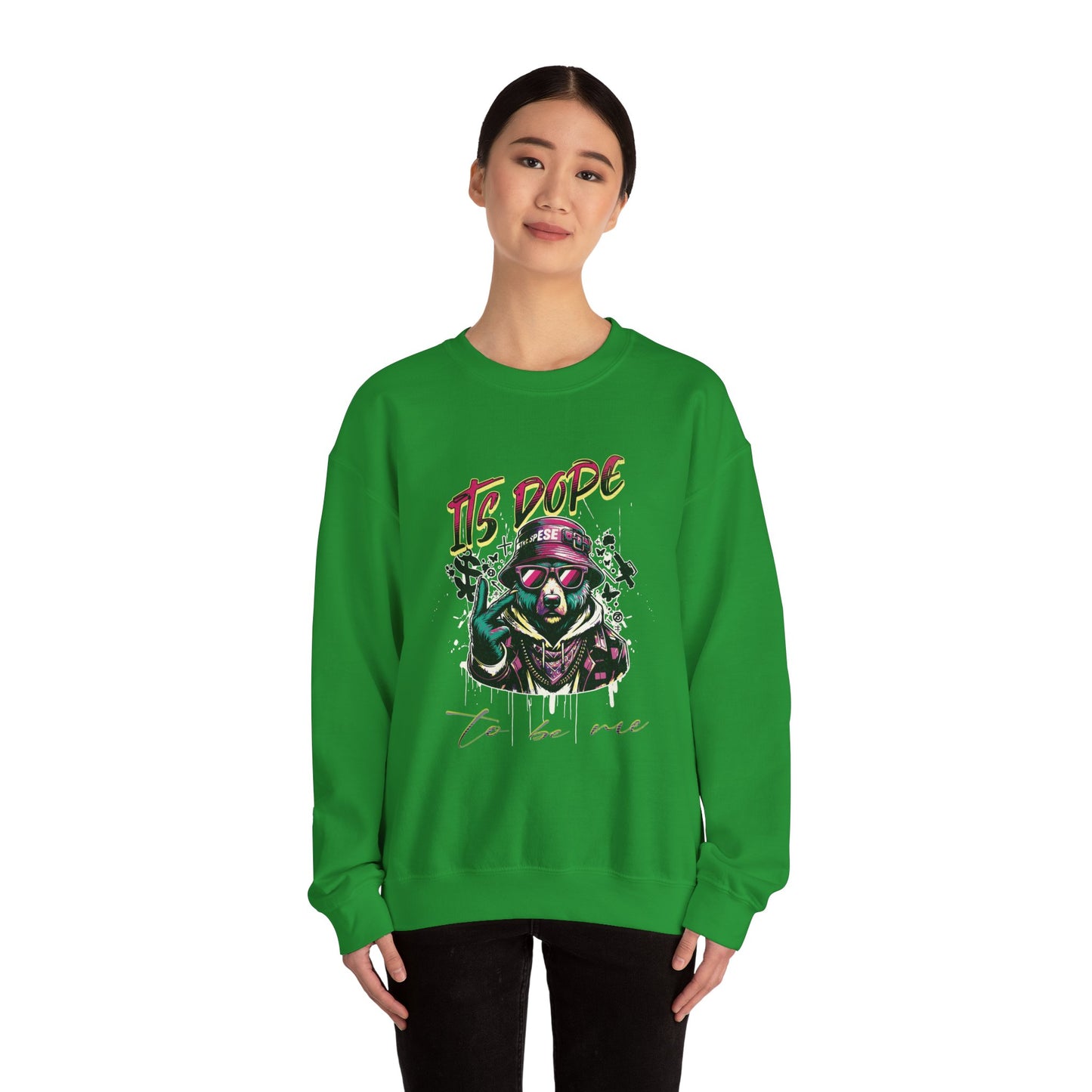 It's Dope to be me Heavy Blend™ Crewneck Sweatshirt - Nineteen 29 Kustom