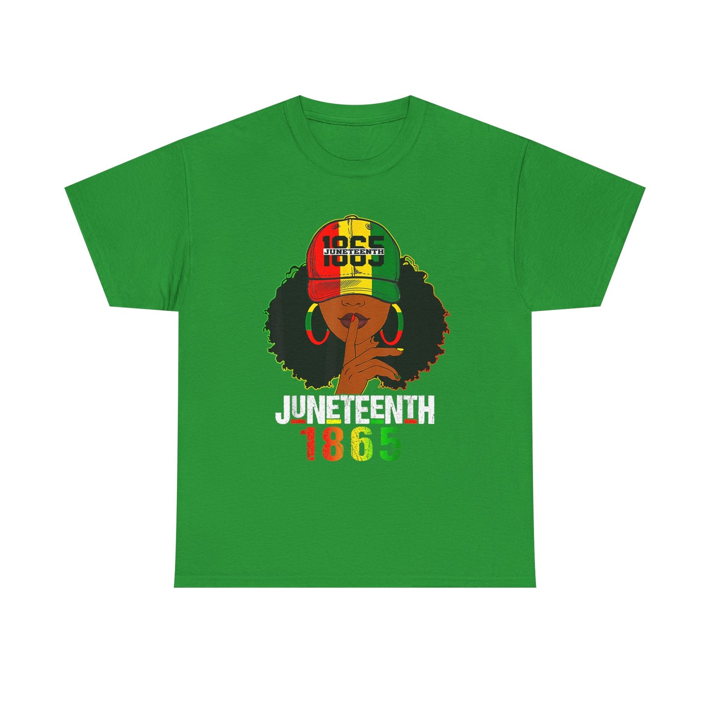 Vintage Afrocentric Unisex Tee, Rastafarian Style T-Shirt, 1865 Design, Black Culture Apparel, Gift for Cultural Celebrations - Nineteen 29 Kustom