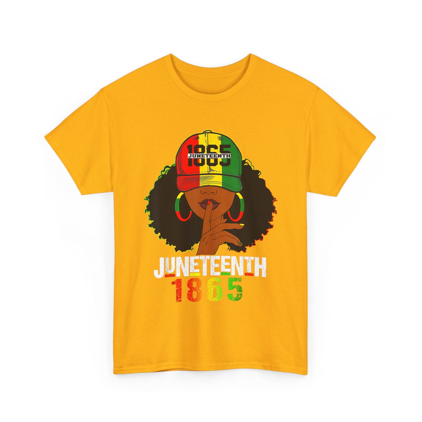 Vintage Afrocentric Unisex Tee, Rastafarian Style T-Shirt, 1865 Design, Black Culture Apparel, Gift for Cultural Celebrations - Nineteen 29 Kustom