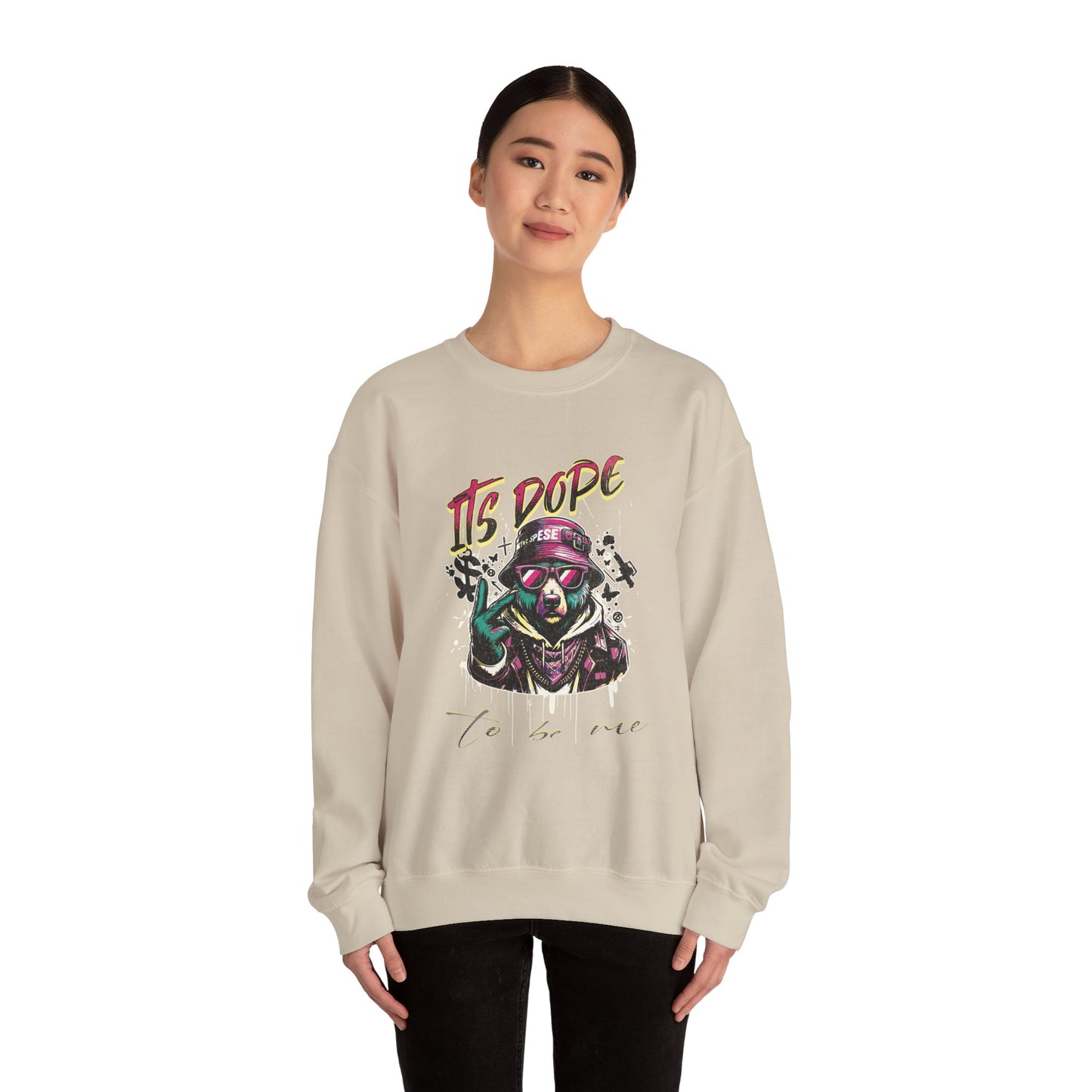 It's Dope to be me Heavy Blend™ Crewneck Sweatshirt - Nineteen 29 Kustom