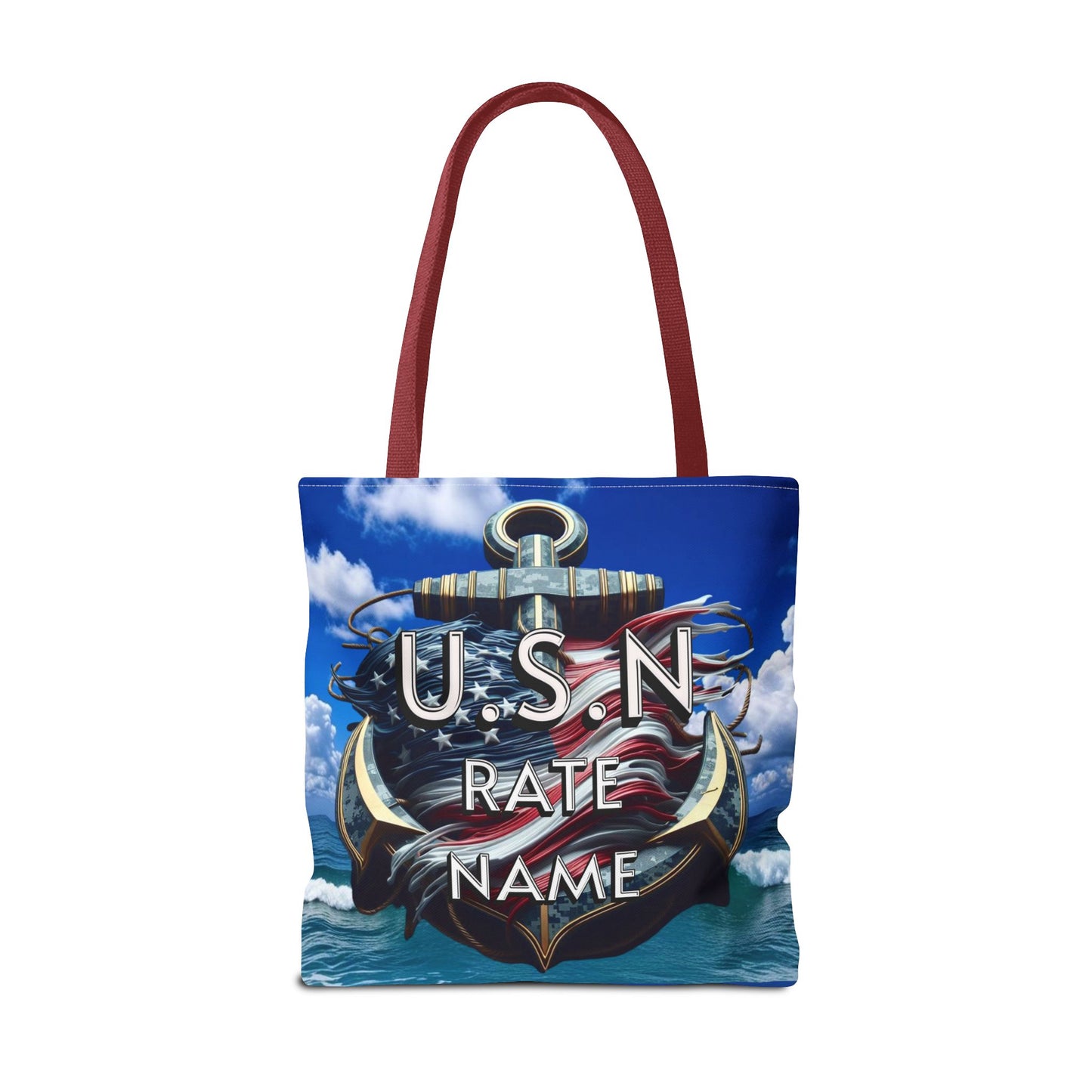 Navy Chief Tote Bag - Nautical Shoulder Bag, Beach Tote, Everyday Purse, Gifts for Navy Chief, Sailor Tote - Nineteen 29 Kustom