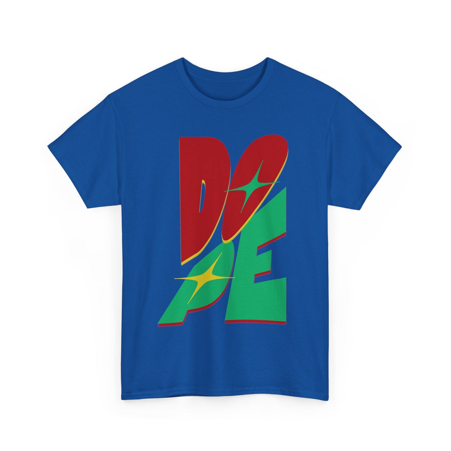 Dope Vibes Unisex Heavy Cotton Tee - Casual Streetwear, Graphic T-Shirt, Gift for Him, Gift for Her, Birthday Gift, Festival Wear - Nineteen 29 Kustom