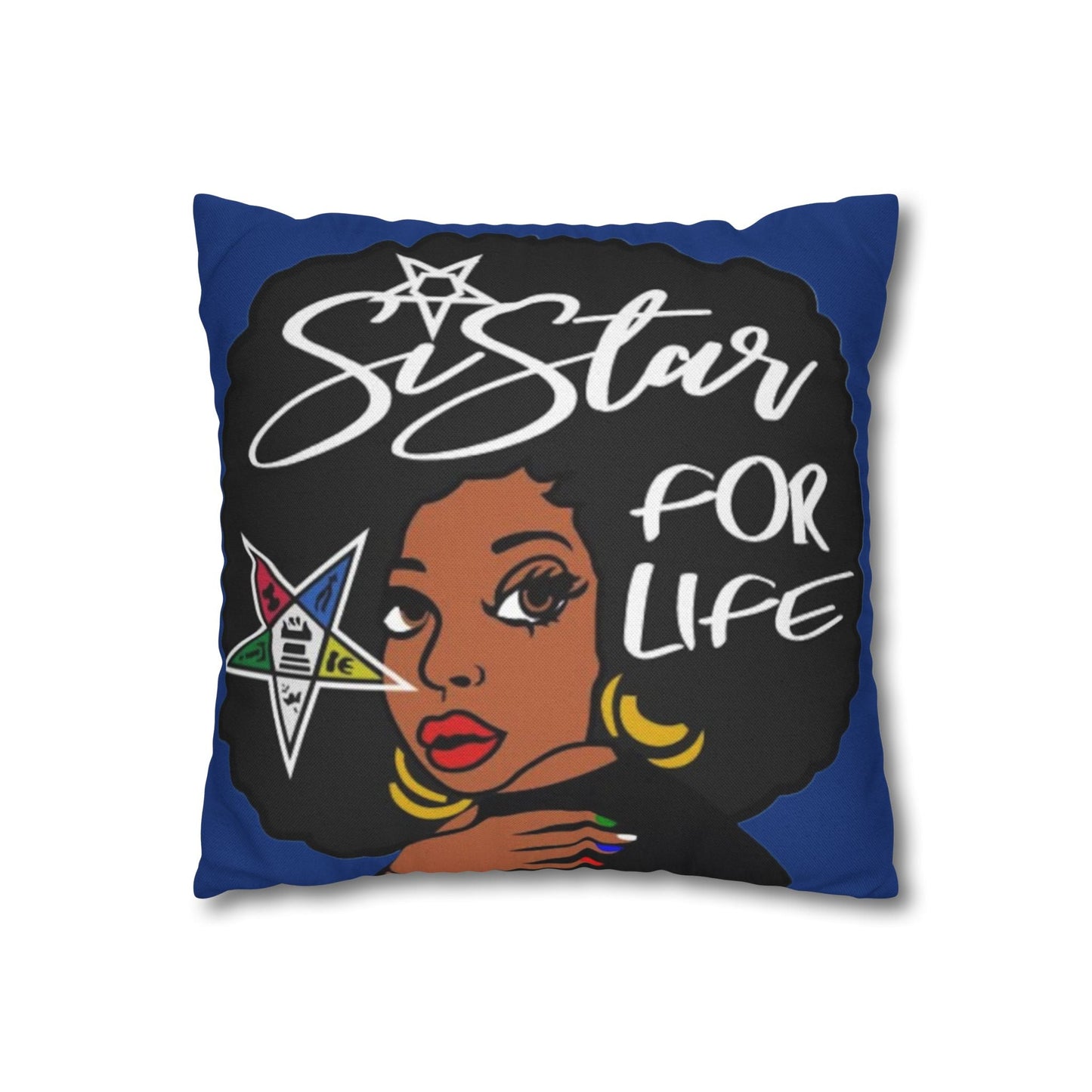OES Spun Polyester Square Pillow Case Printify