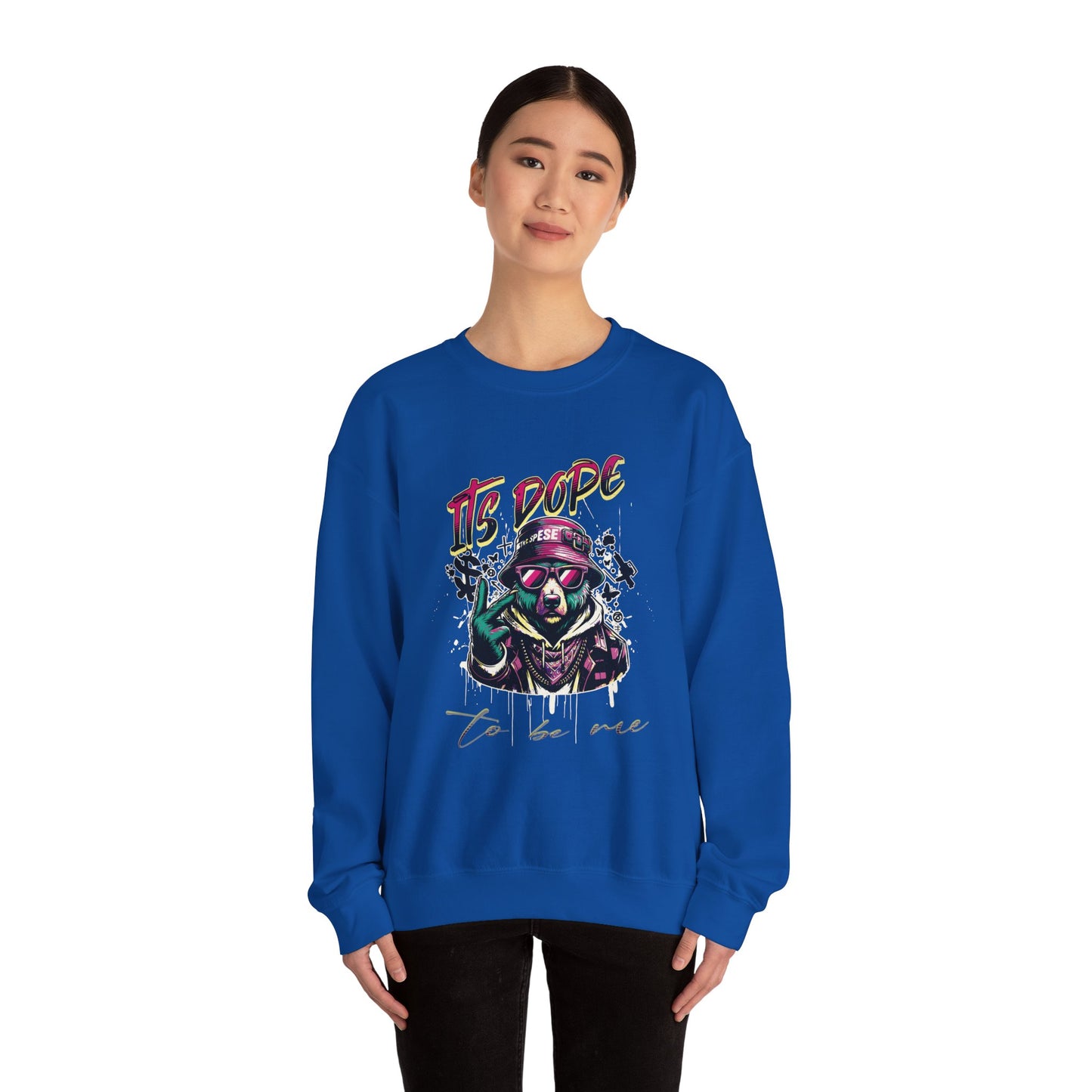It's Dope to be me Heavy Blend™ Crewneck Sweatshirt - Nineteen 29 Kustom