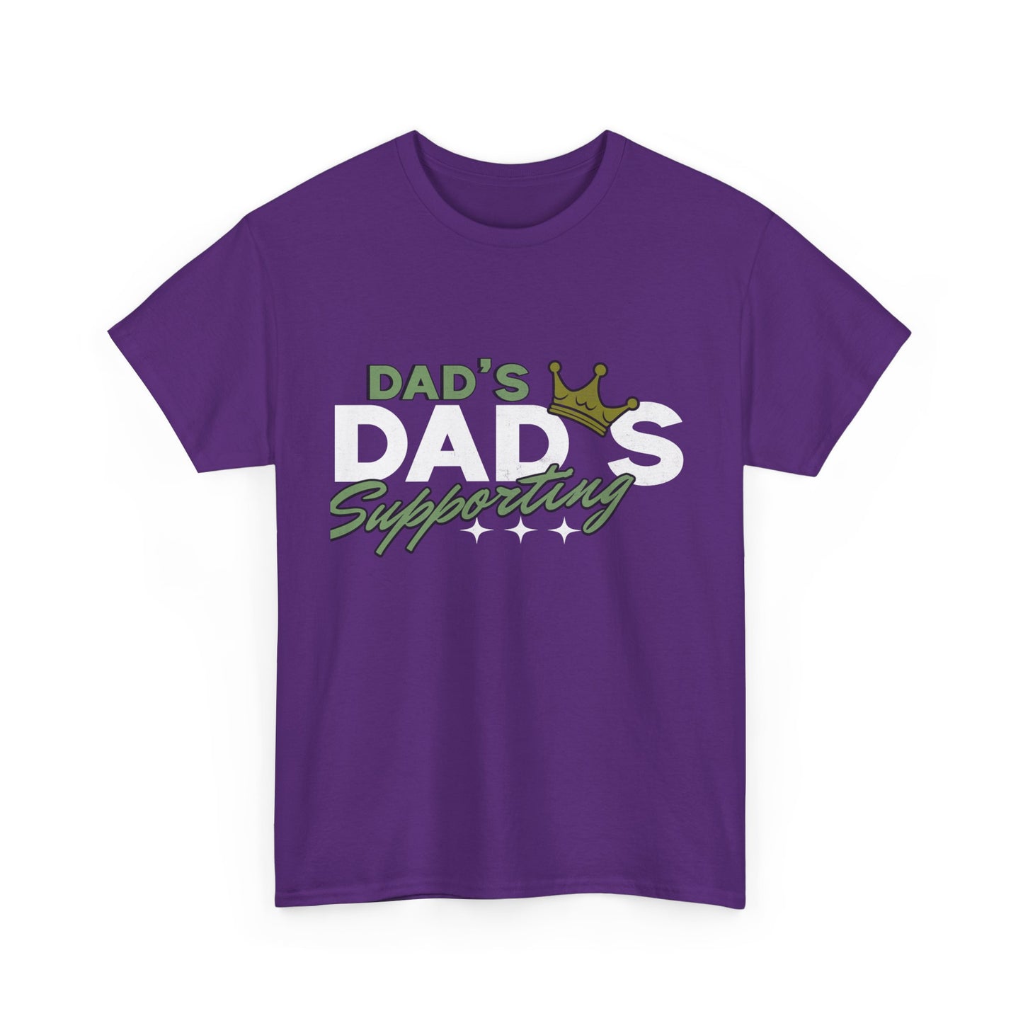 Dad's Supporting Dads T-Shirt - Perfect Gift for Fathers Day, Birthdays, Family Events, Casual Wear, Fun Gift Idea, Unisex Tee, Heavy Cotton - Nineteen 29 Kustom