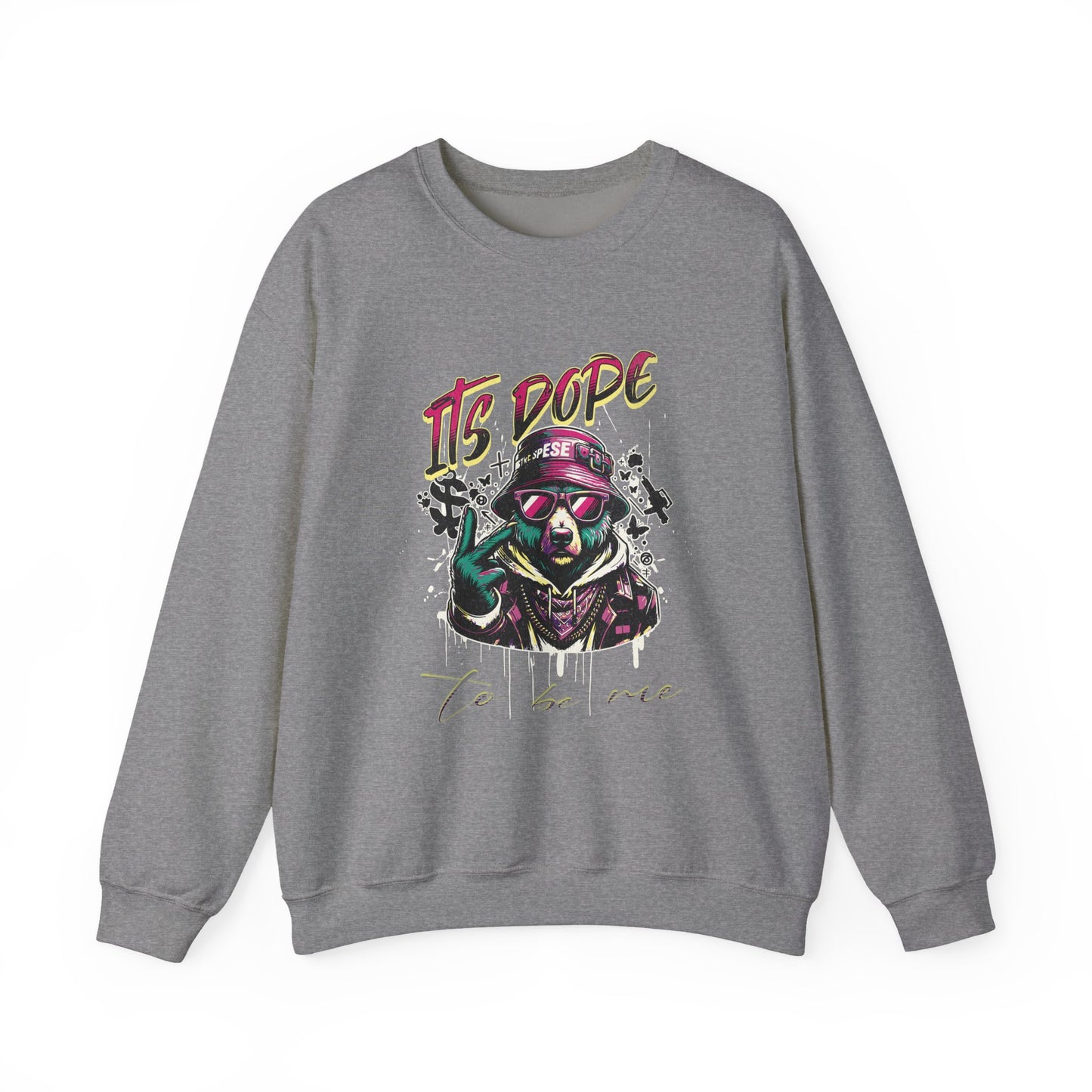 It's Dope to be me Heavy Blend™ Crewneck Sweatshirt - Nineteen 29 Kustom