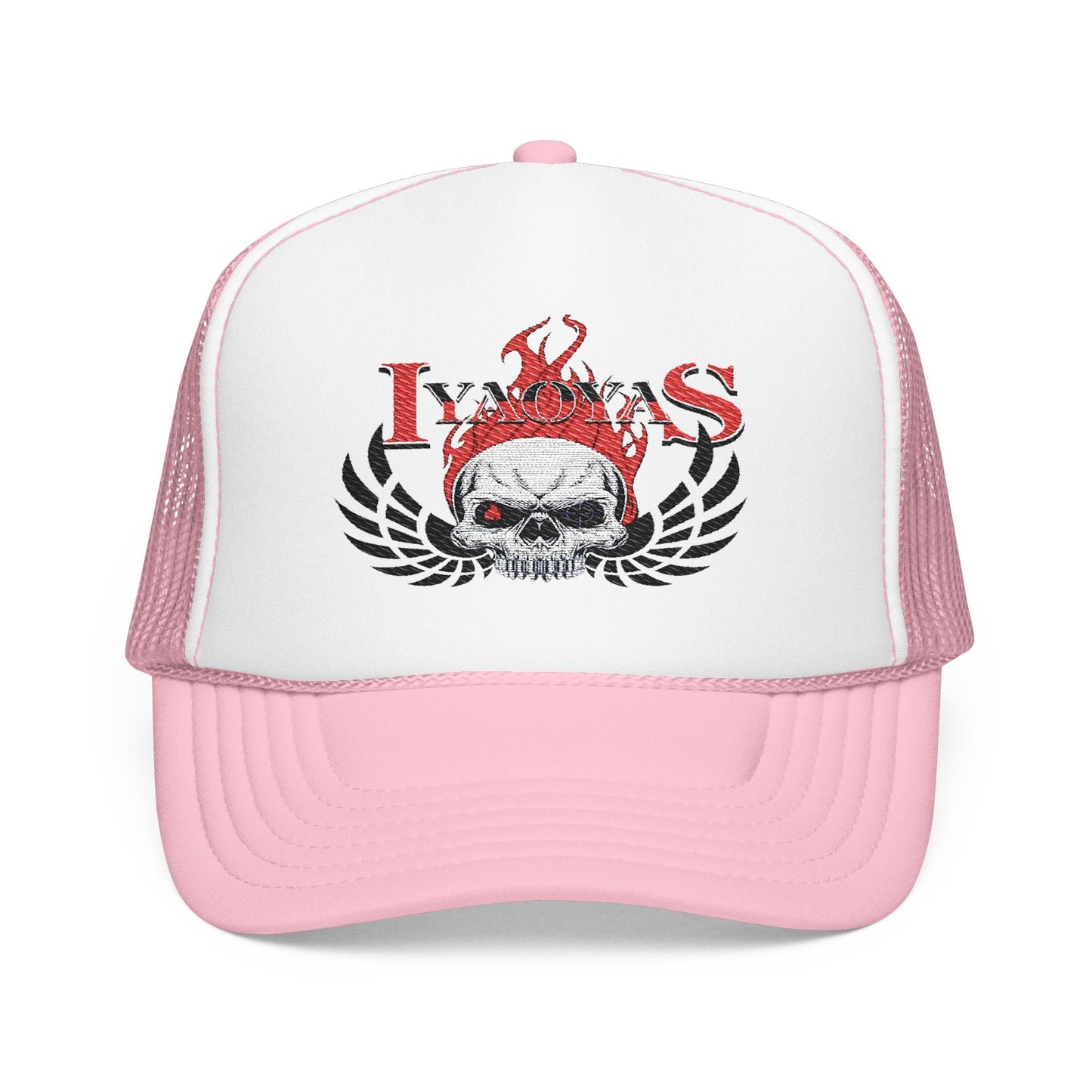 Embroidered Foam Trucker Hat, Stylish Cap for Outdoor Adventures, Perfect for AO's, Gifting, or Casual Wear Printify