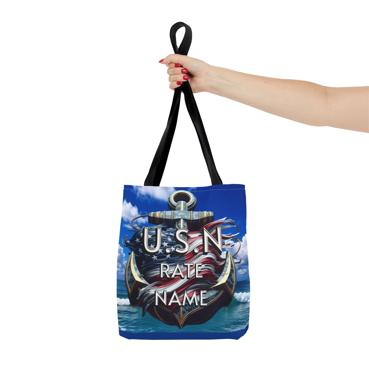 Navy Chief Tote Bag - Nautical Shoulder Bag, Beach Tote, Everyday Purse, Gifts for Navy Chief, Sailor Tote - Nineteen 29 Kustom