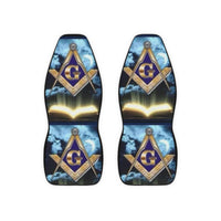 Polyester Car Seat Covers Printify
