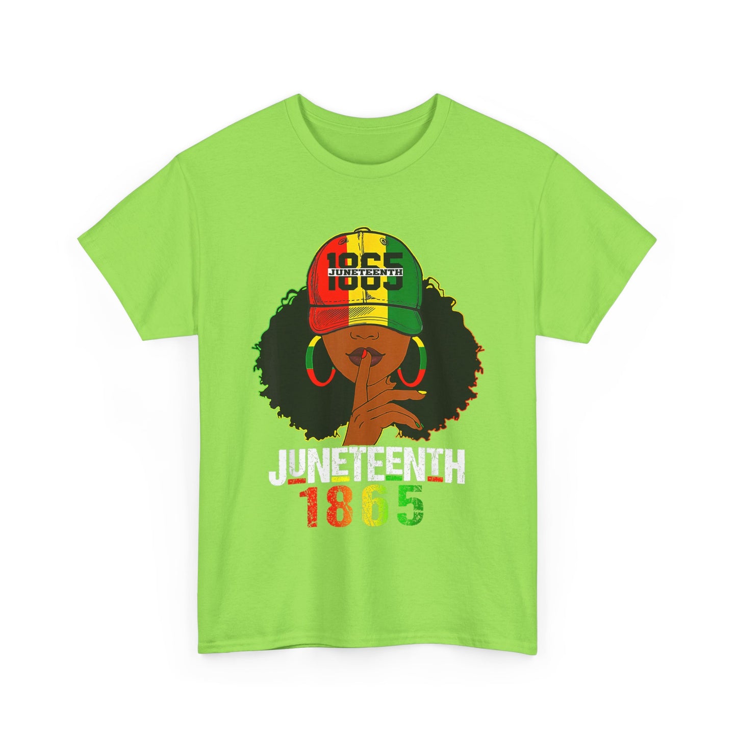 Vintage Afrocentric Unisex Tee, Rastafarian Style T-Shirt, 1865 Design, Black Culture Apparel, Gift for Cultural Celebrations - Nineteen 29 Kustom