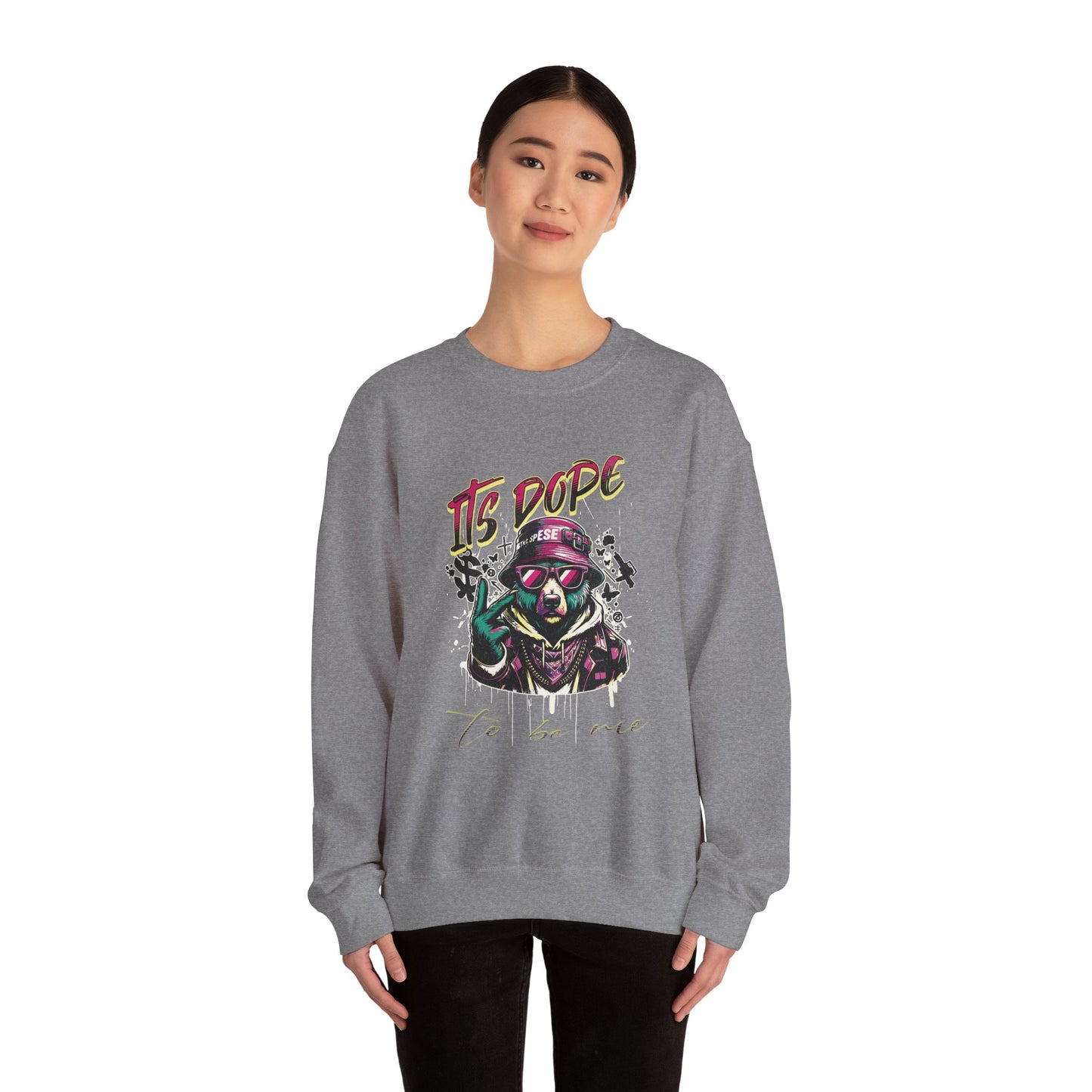 It's Dope to be me Heavy Blend™ Crewneck Sweatshirt - Nineteen 29 Kustom