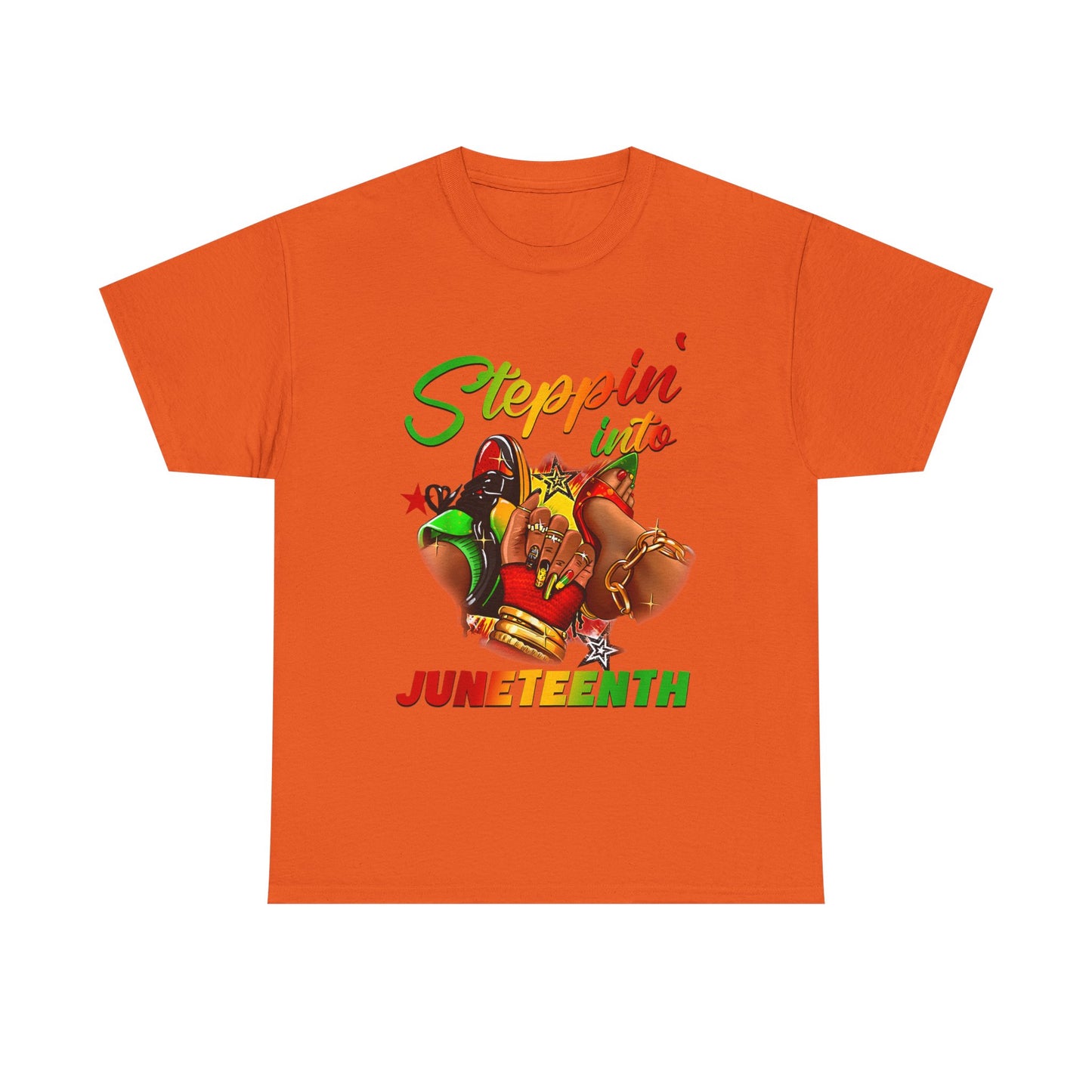 Juneteenth Heavy Cotton Tee, Celebrate Freedom, Black History Month Shirt, Unisex Graphic Tee, Perfect for Parties, Gifts - Nineteen 29 Kustom