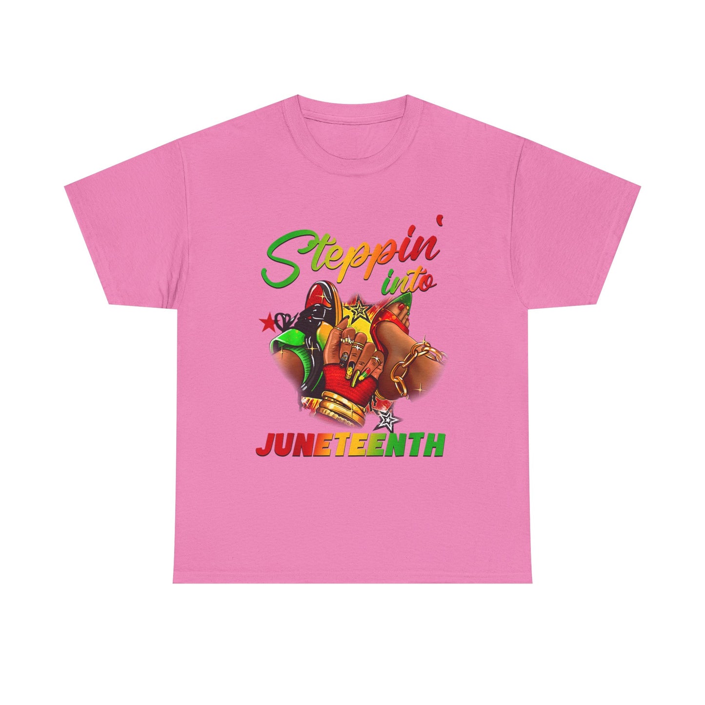 Juneteenth Heavy Cotton Tee, Celebrate Freedom, Black History Month Shirt, Unisex Graphic Tee, Perfect for Parties, Gifts - Nineteen 29 Kustom