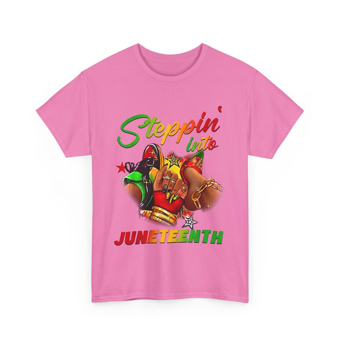 Juneteenth Heavy Cotton Tee, Celebrate Freedom, Black History Month Shirt, Unisex Graphic Tee, Perfect for Parties, Gifts - Nineteen 29 Kustom