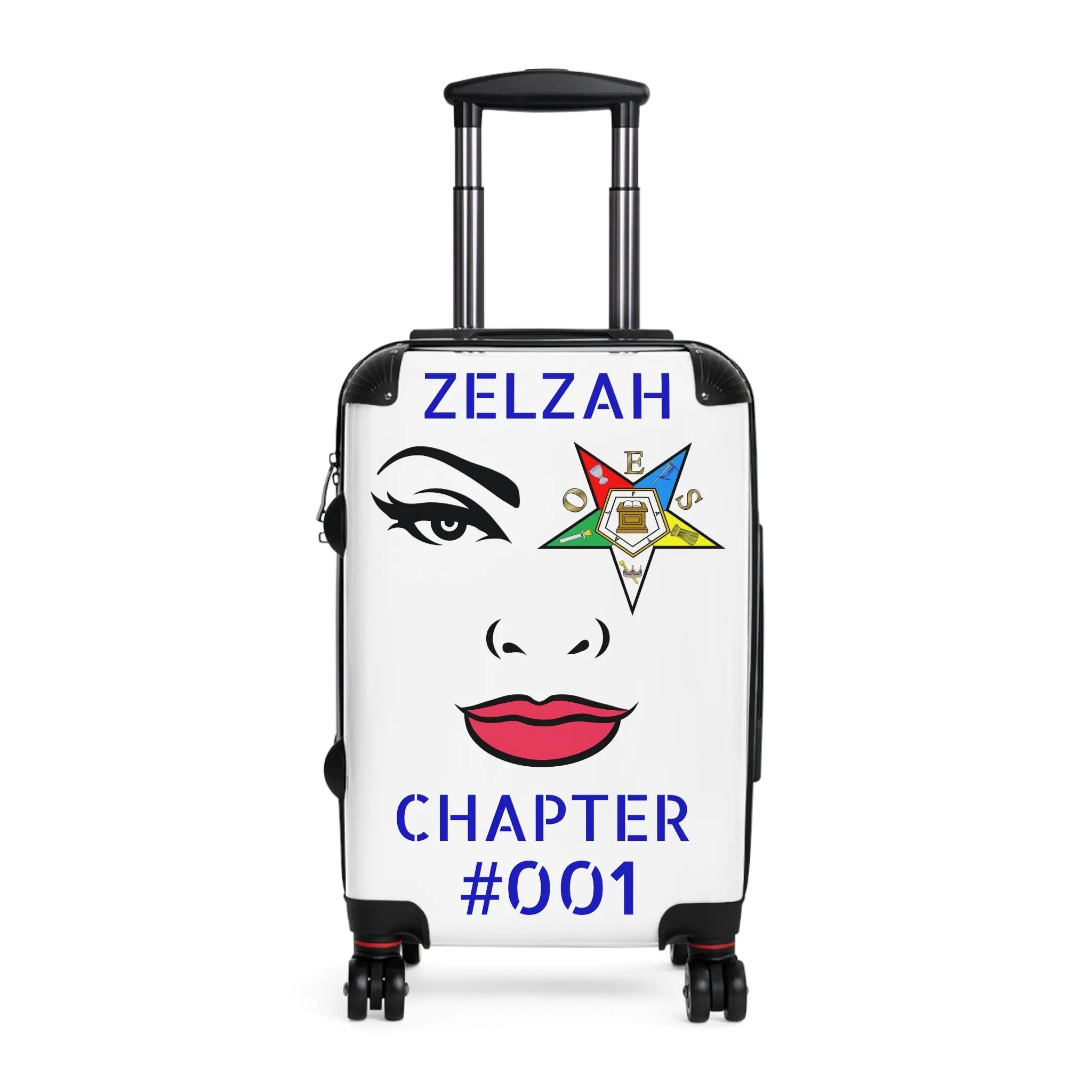 OES Stylish Suitcases with 360-Degree Swivel Wheels & Safety Lock - Multiple Sizes Available! Printify