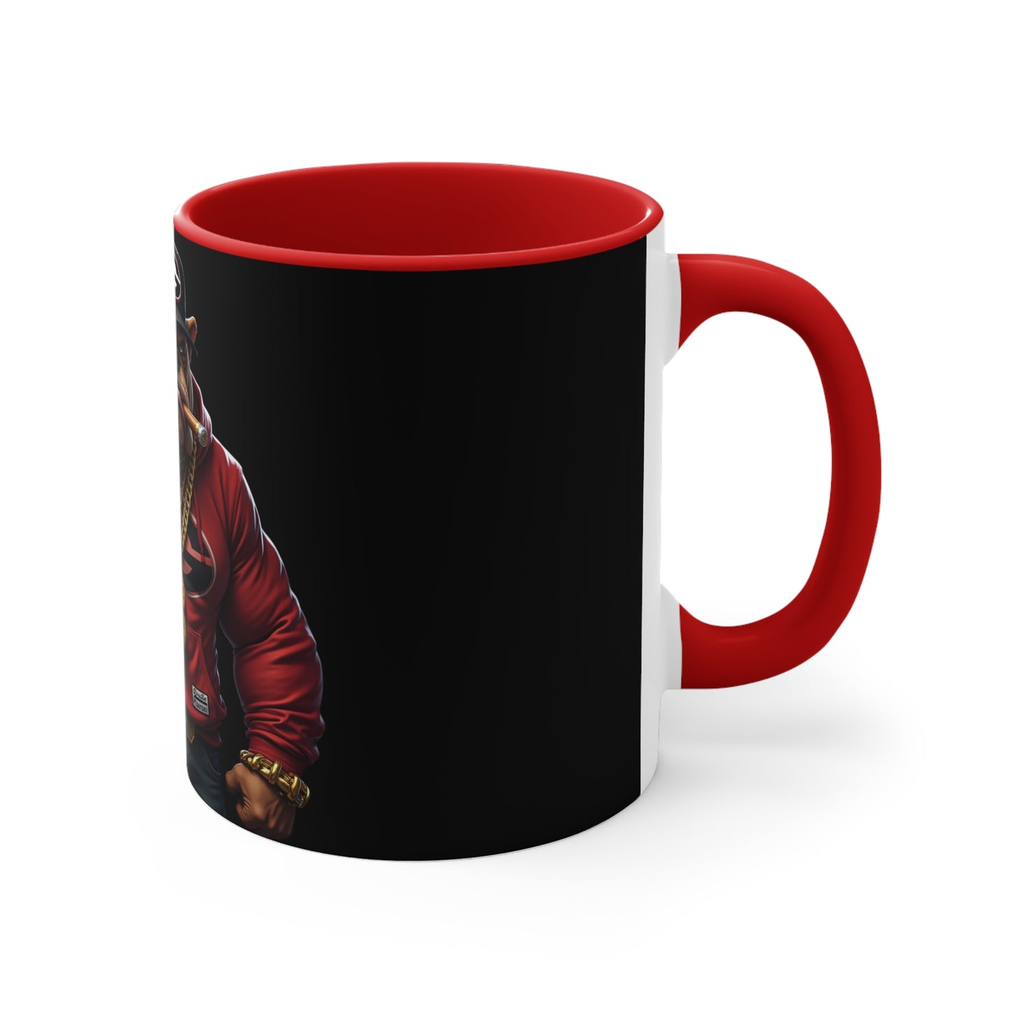 Bulldog Accent Mug, Dog Lover Gift, Coffee Mug, Tea Cup, Home Decor, Animal Lover Present, Birthday Gift - Nineteen 29 Kustom