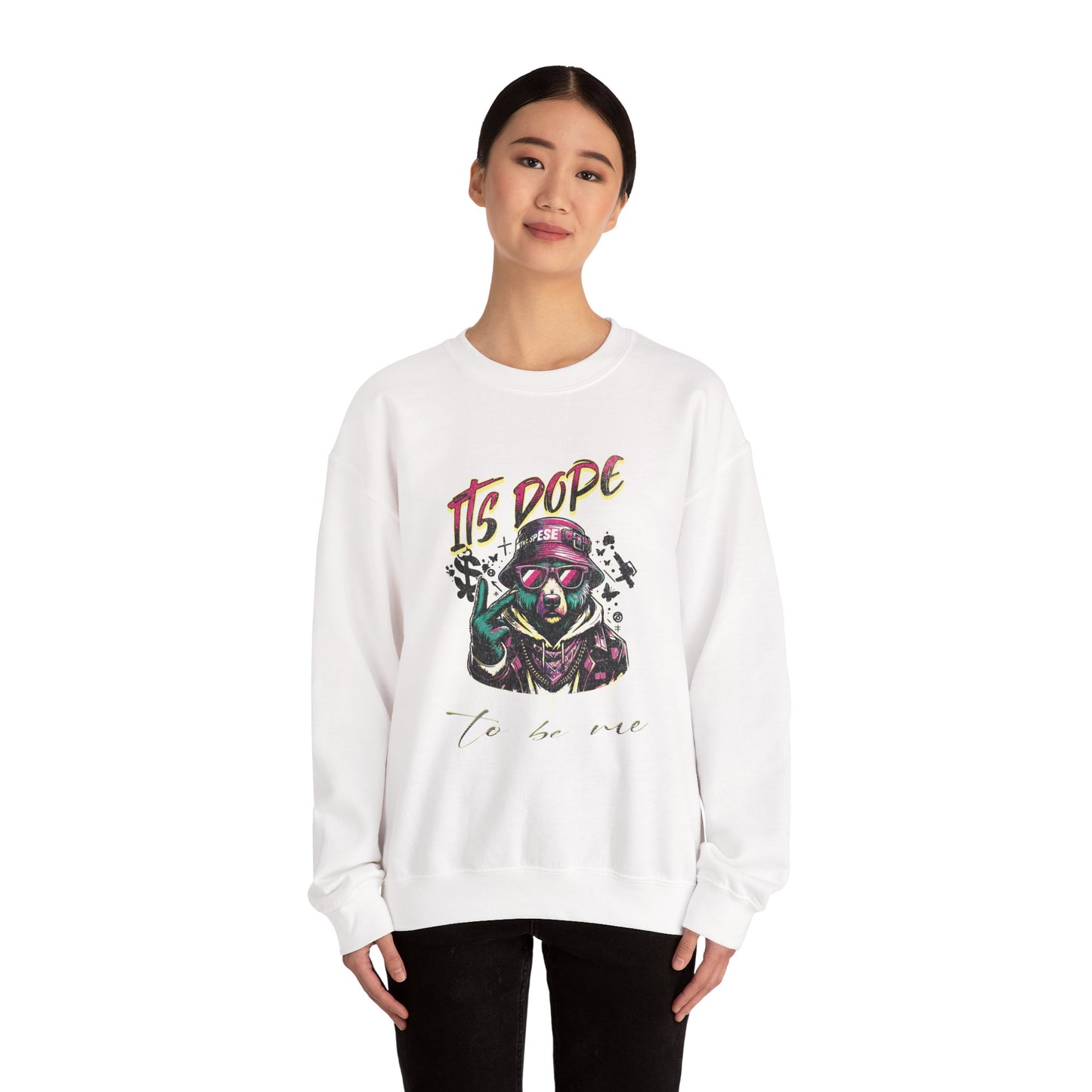 It's Dope to be me Heavy Blend™ Crewneck Sweatshirt - Nineteen 29 Kustom