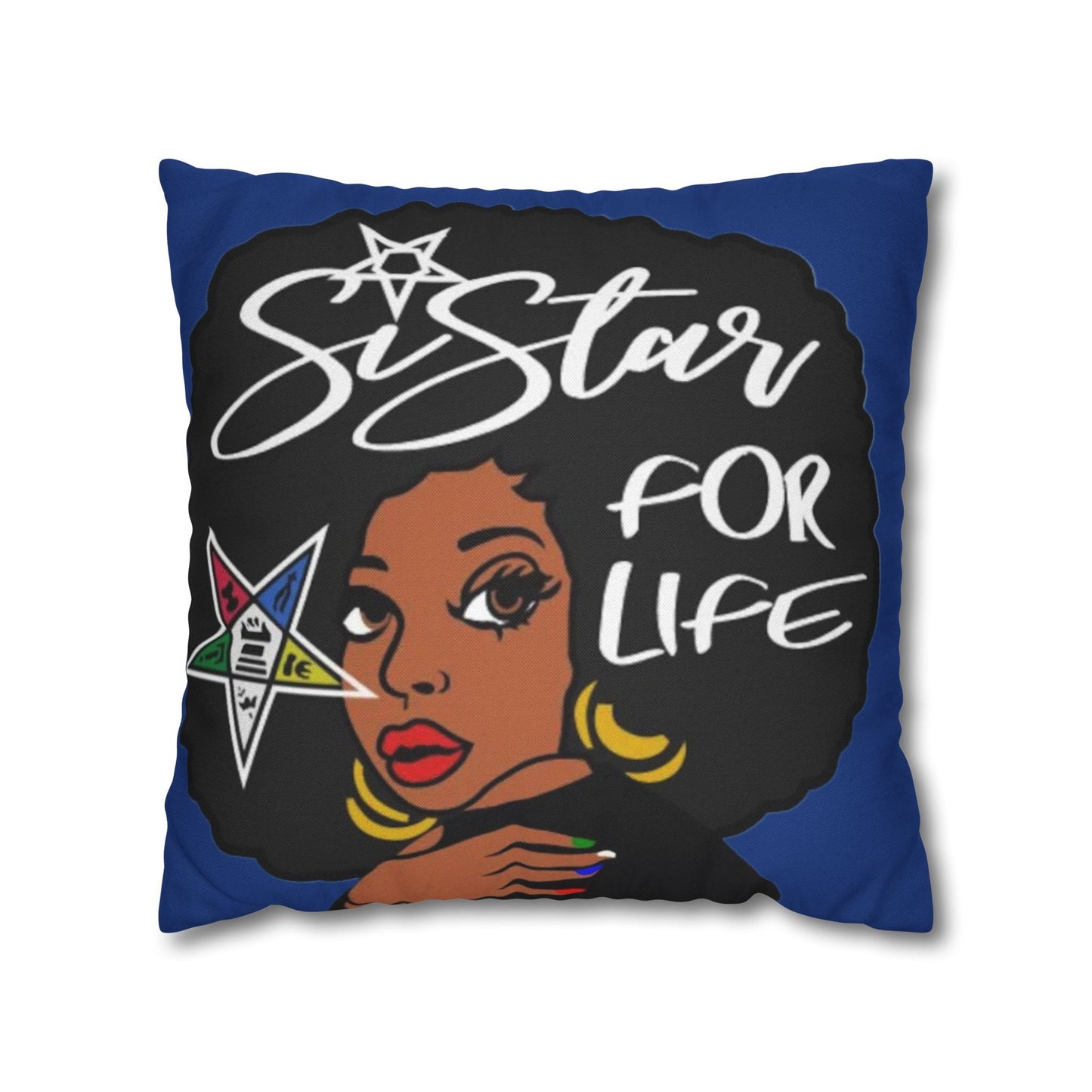 OES Spun Polyester Square Pillow Case Printify