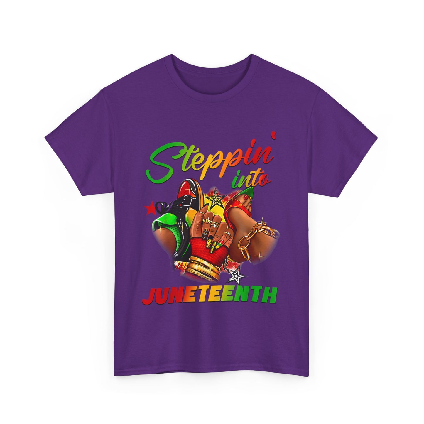Juneteenth Heavy Cotton Tee, Celebrate Freedom, Black History Month Shirt, Unisex Graphic Tee, Perfect for Parties, Gifts - Nineteen 29 Kustom