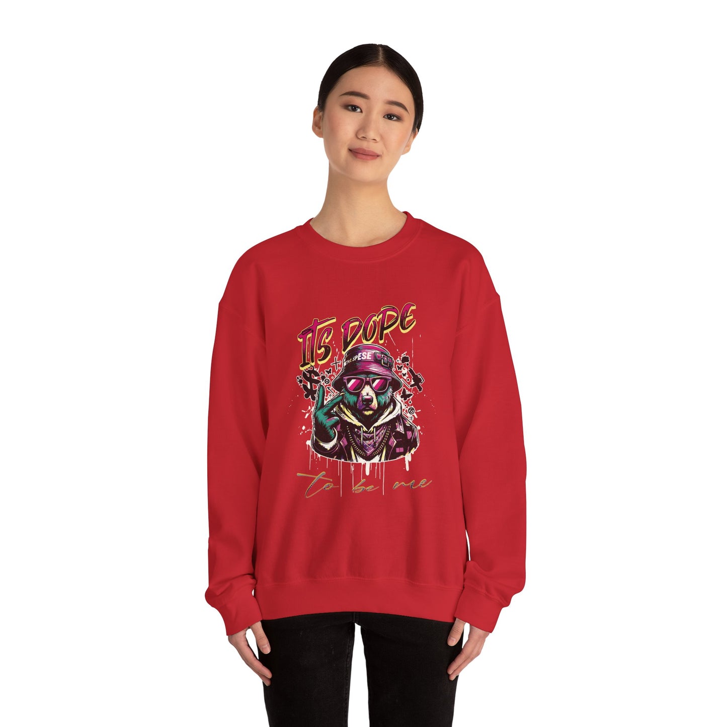 It's Dope to be me Heavy Blend™ Crewneck Sweatshirt - Nineteen 29 Kustom