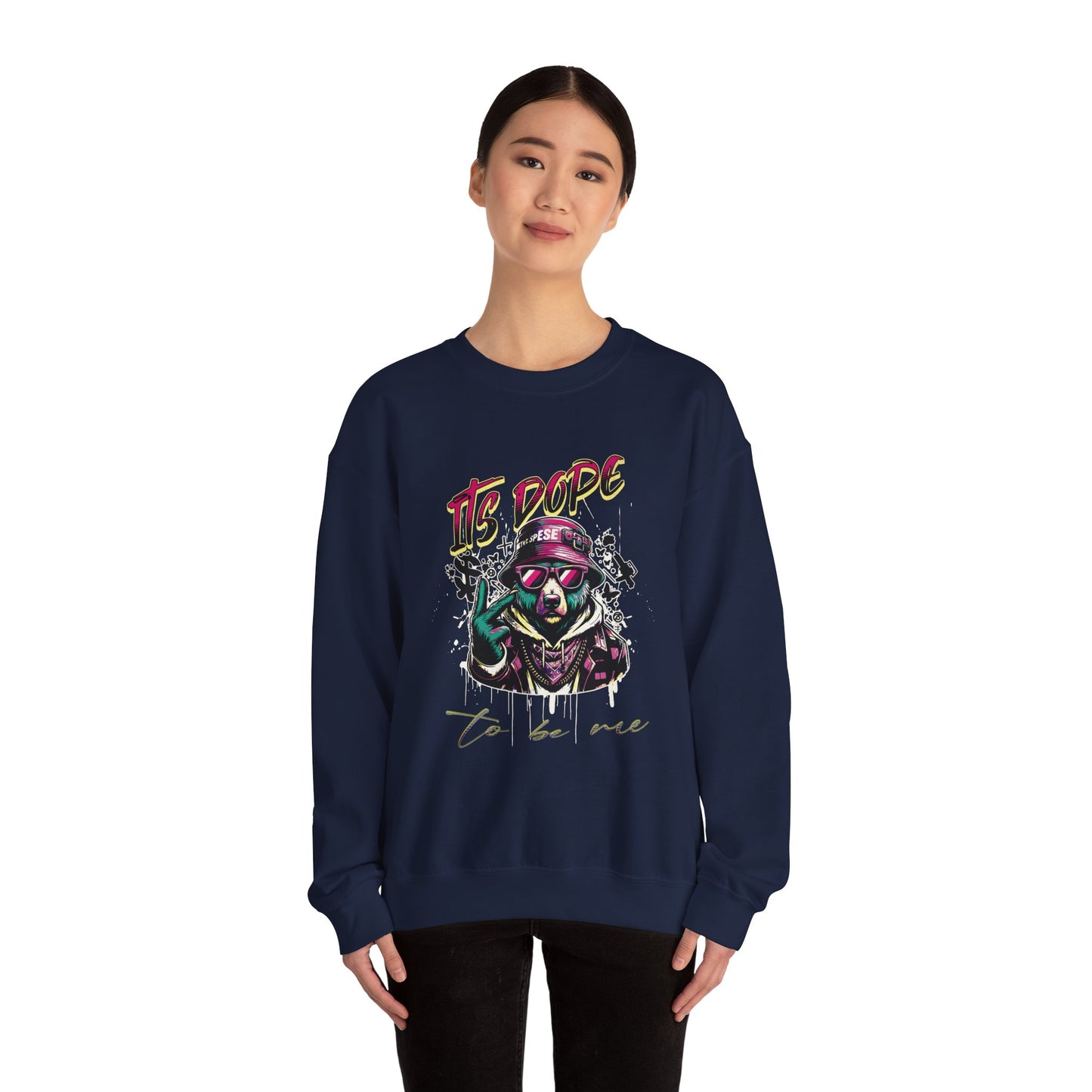 It's Dope to be me Heavy Blend™ Crewneck Sweatshirt - Nineteen 29 Kustom