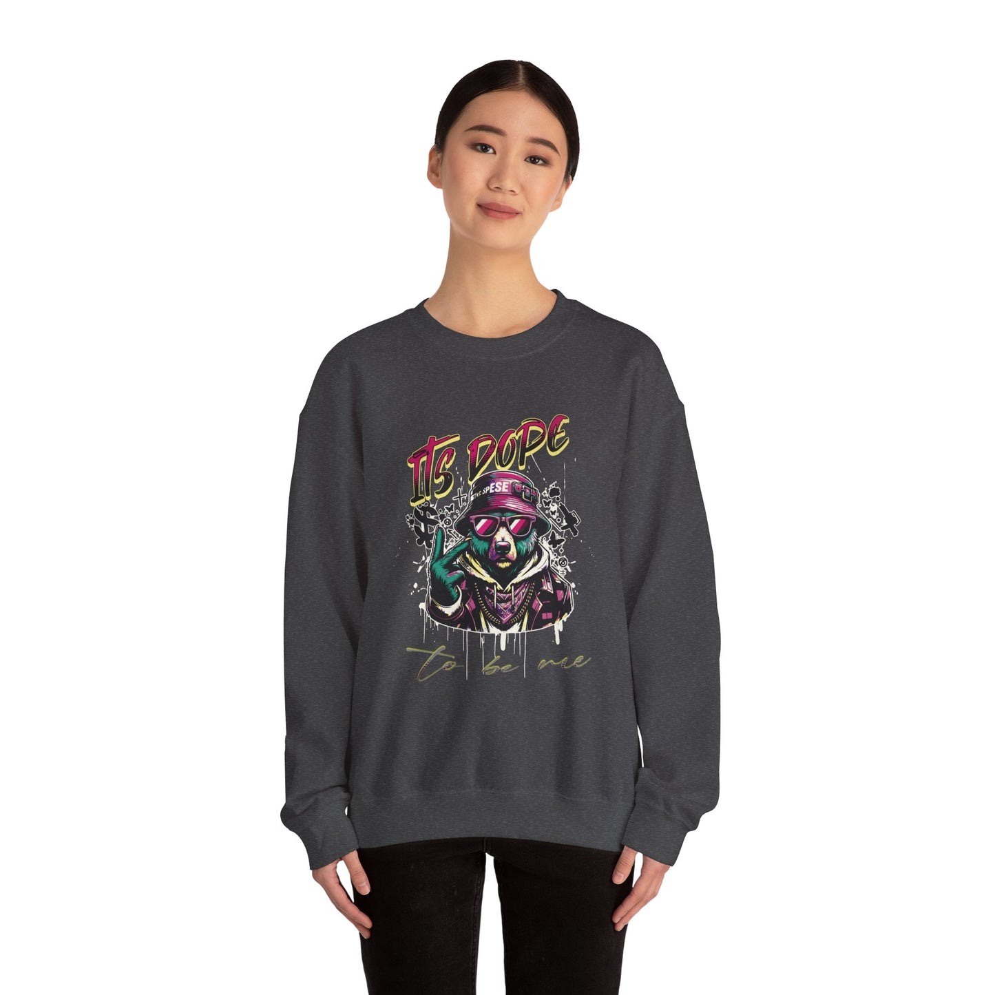 It's Dope to be me Heavy Blend™ Crewneck Sweatshirt - Nineteen 29 Kustom