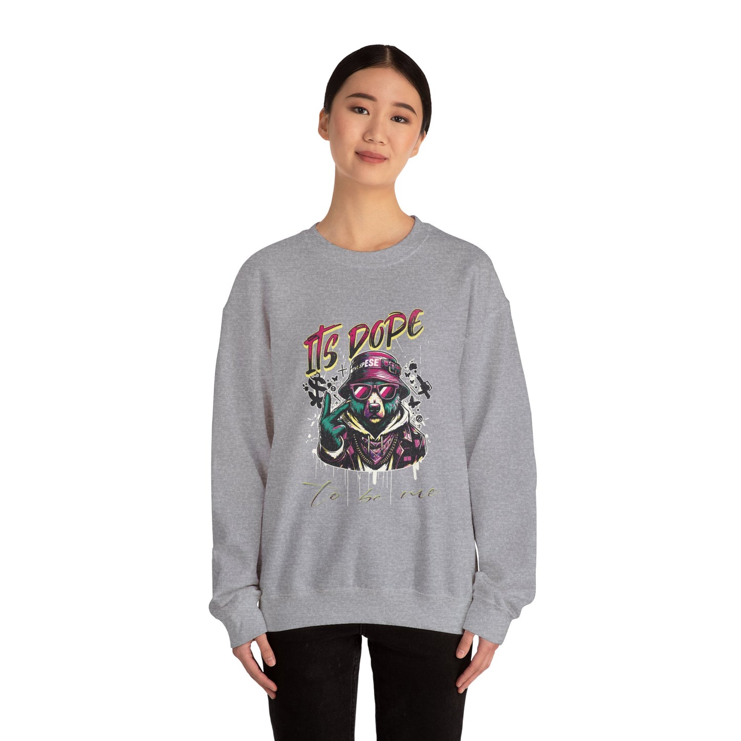 It's Dope to be me Heavy Blend™ Crewneck Sweatshirt - Nineteen 29 Kustom