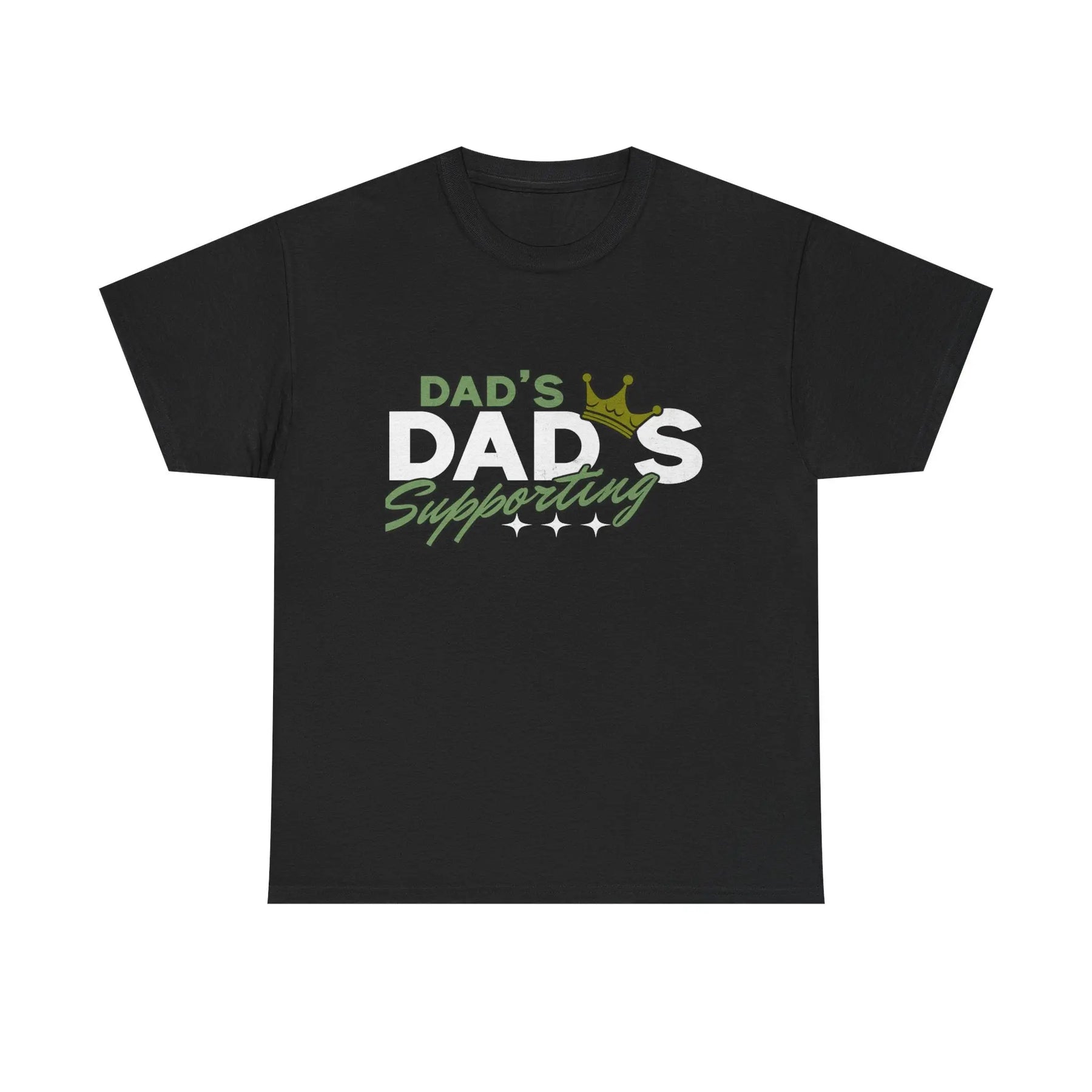 Dad's Supporting Dads Tee - Perfect Gift for Any Occasion - Unisex Heavy Cotton Shirt Printify