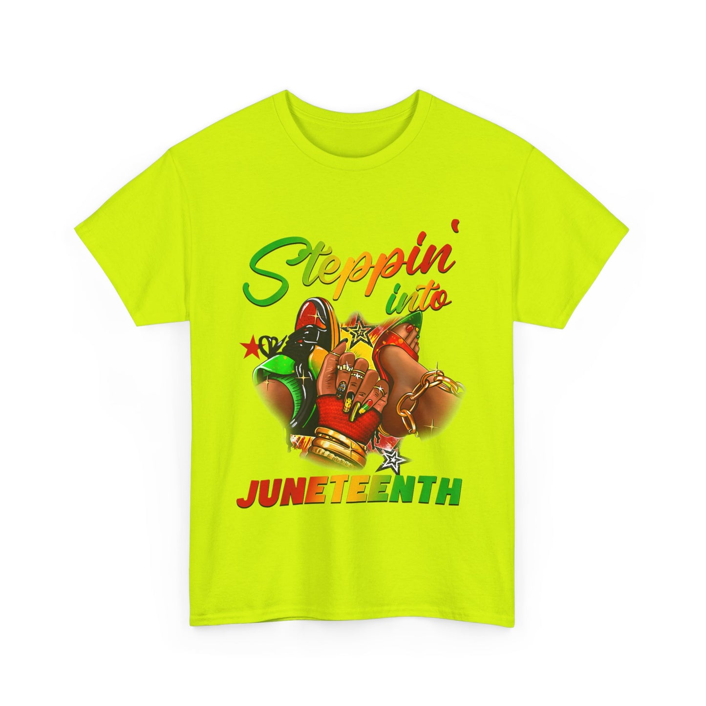 Juneteenth Heavy Cotton Tee, Celebrate Freedom, Black History Month Shirt, Unisex Graphic Tee, Perfect for Parties, Gifts - Nineteen 29 Kustom