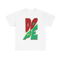 Dope Vibes Unisex Heavy Cotton Tee - Casual Streetwear, Graphic T-Shirt, Gift for Him, Gift for Her, Birthday Gift, Festival Wear Printify