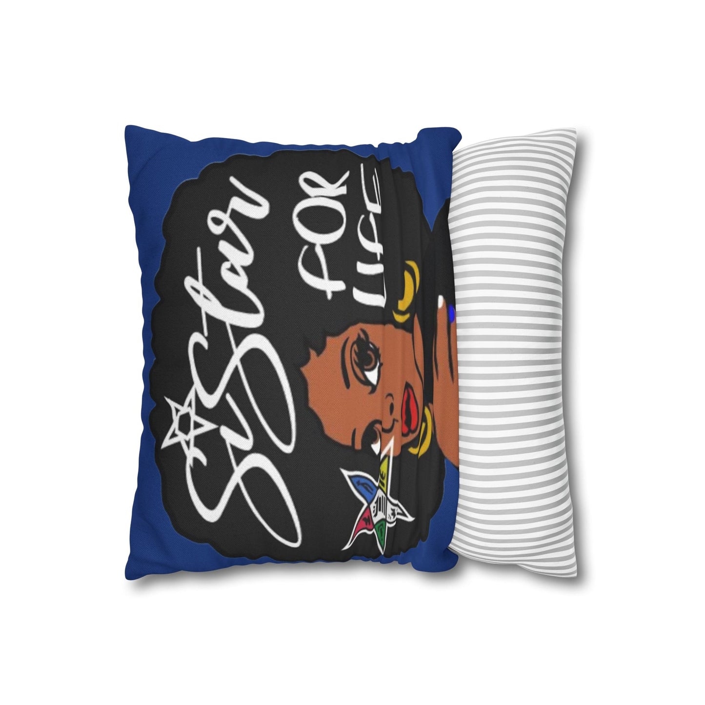 OES Spun Polyester Square Pillow Case Printify